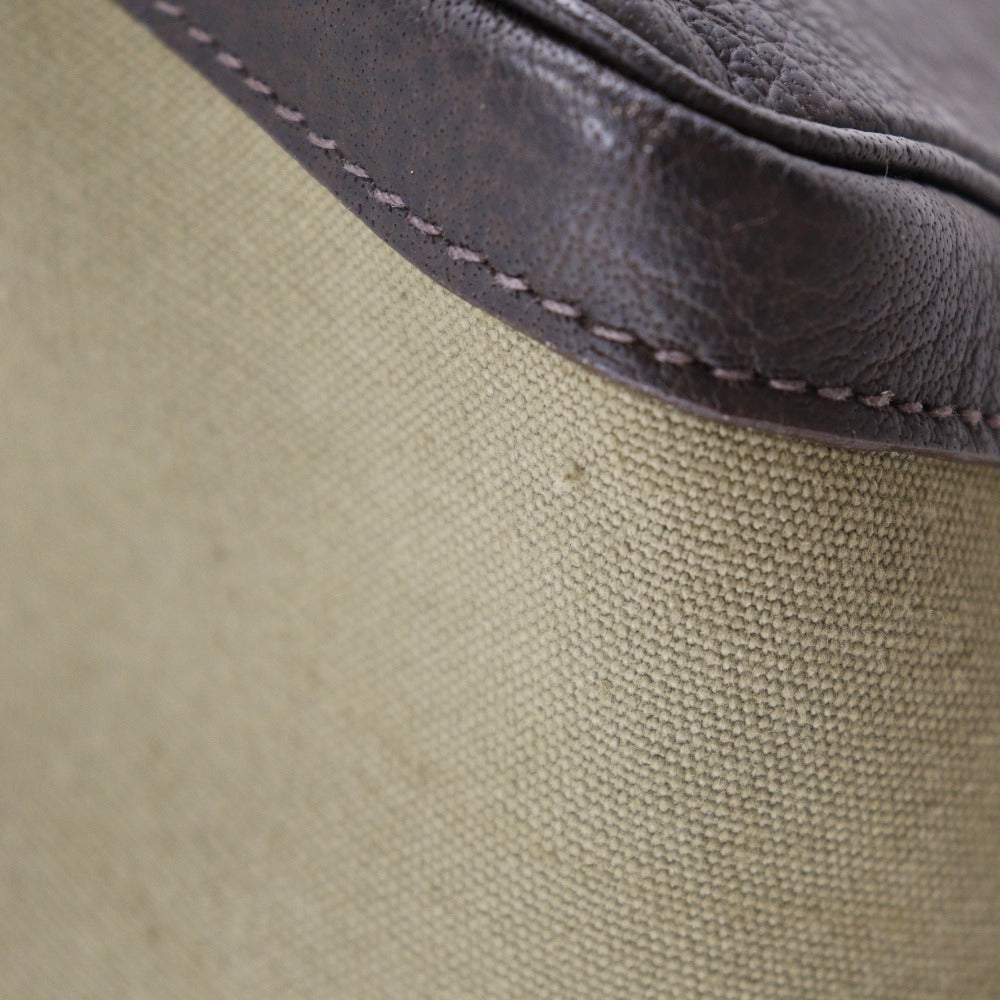 HERMES Tote Bag Towar Officier khaki Garden party 36 PM