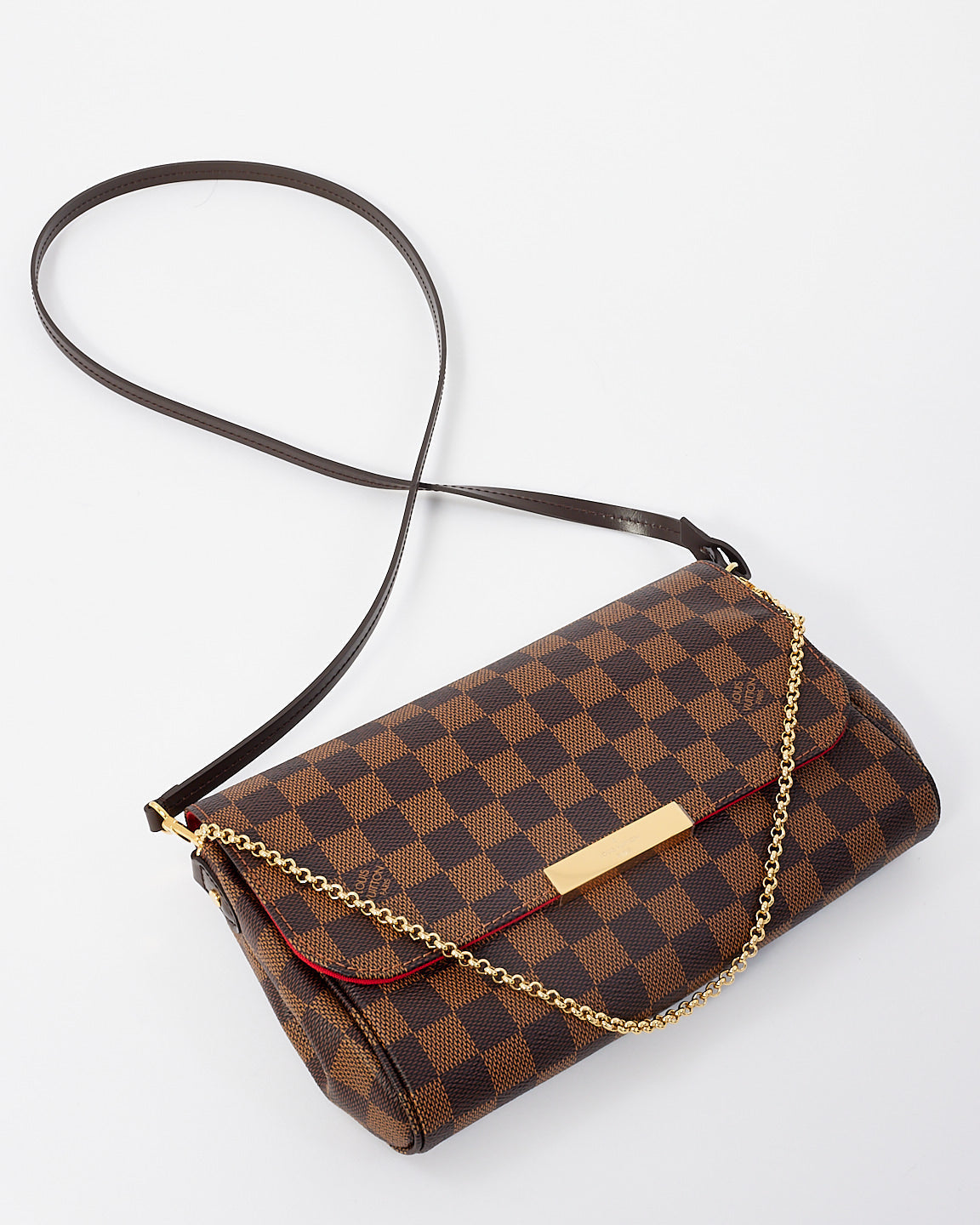 Louis Vuitton Damier Ebene Canvas Favorite MM Crossbody