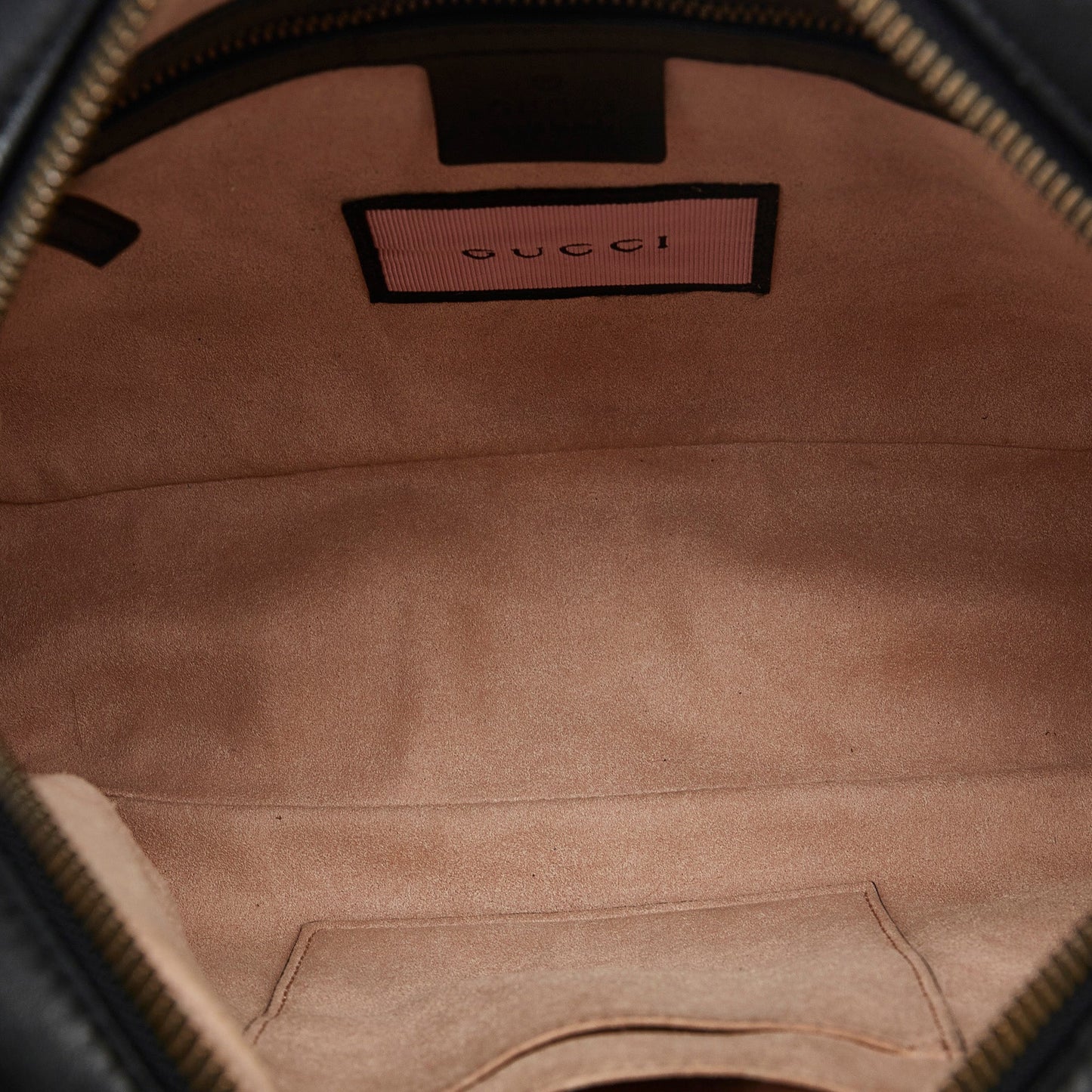 Gucci GG Marmont Black Printed Leather