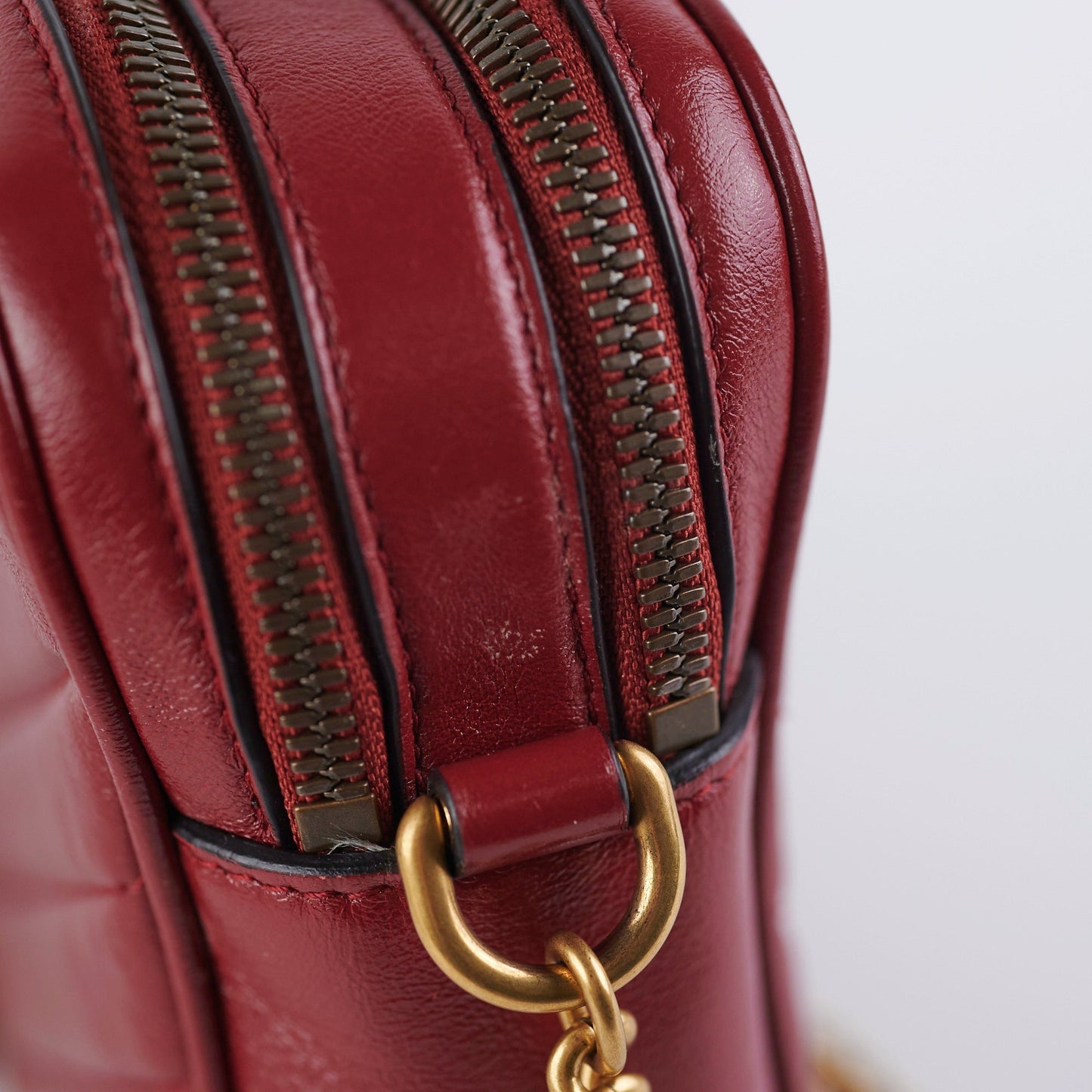 Gucci Marmont Camera Red