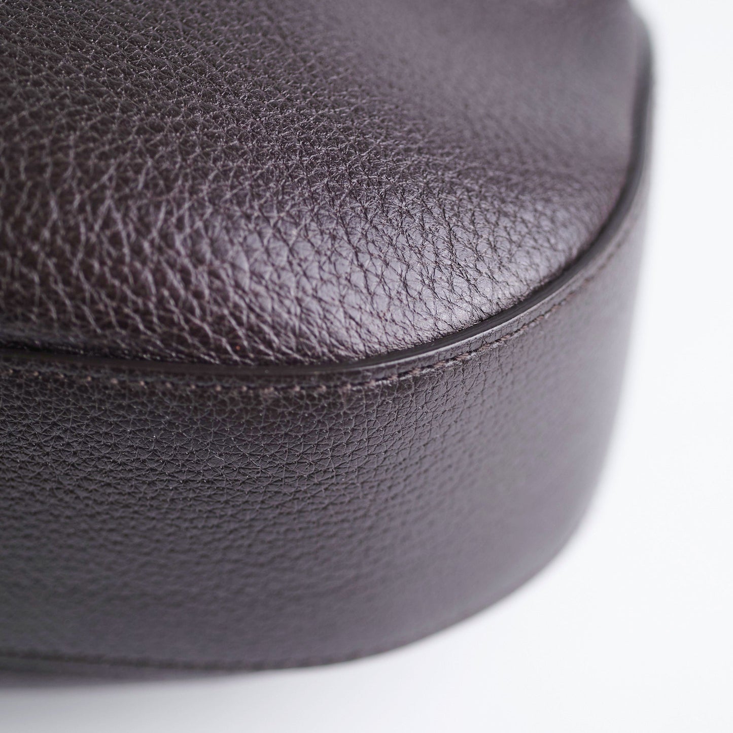 Gucci Jackie Soft Large Shoulder Hobo Bag Dark Brown