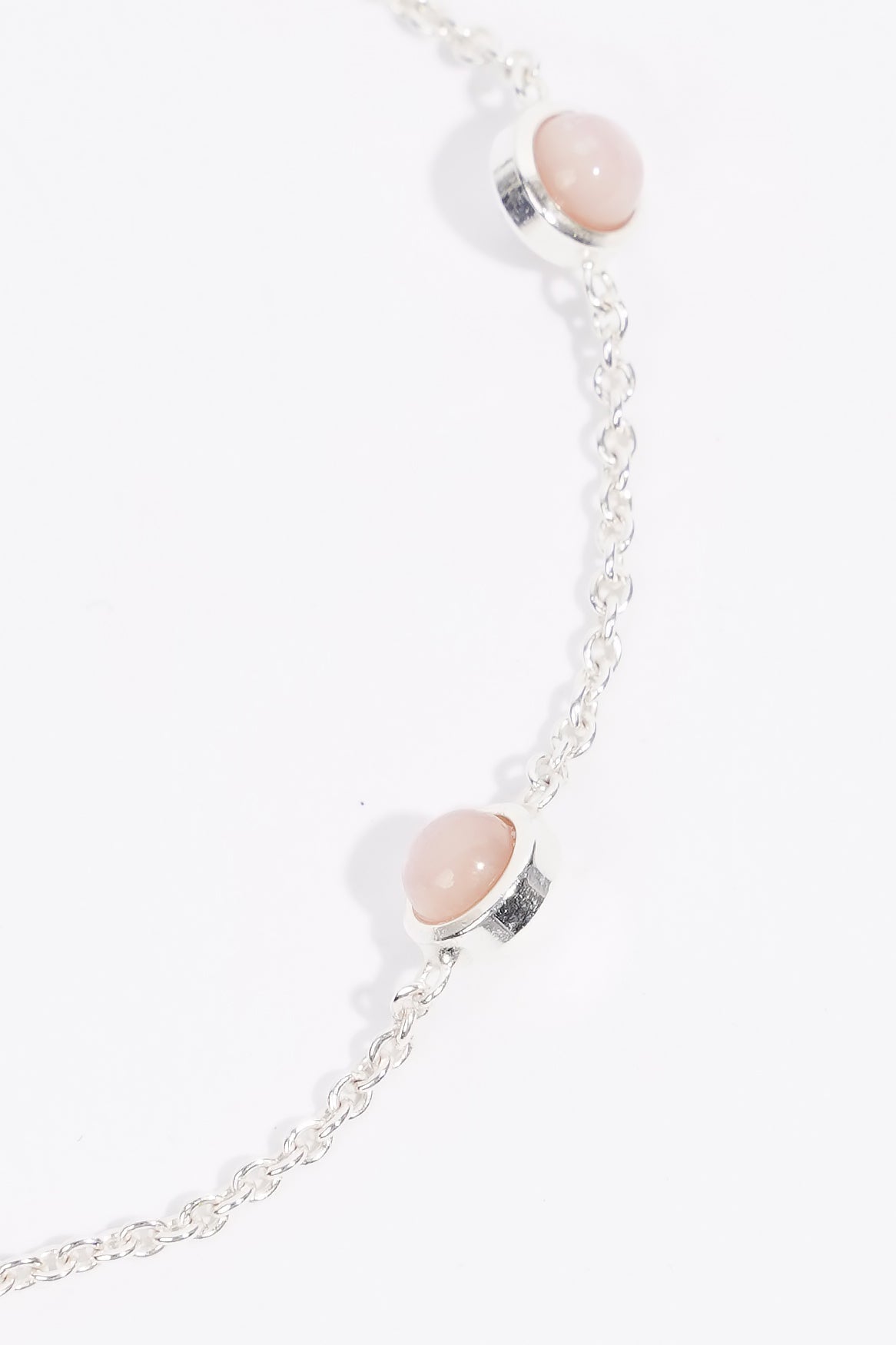 Gucci GG Marmont Mother Of Pearl Bracelet Silver / Baby Pink Pearl Silver Sterling 17cm