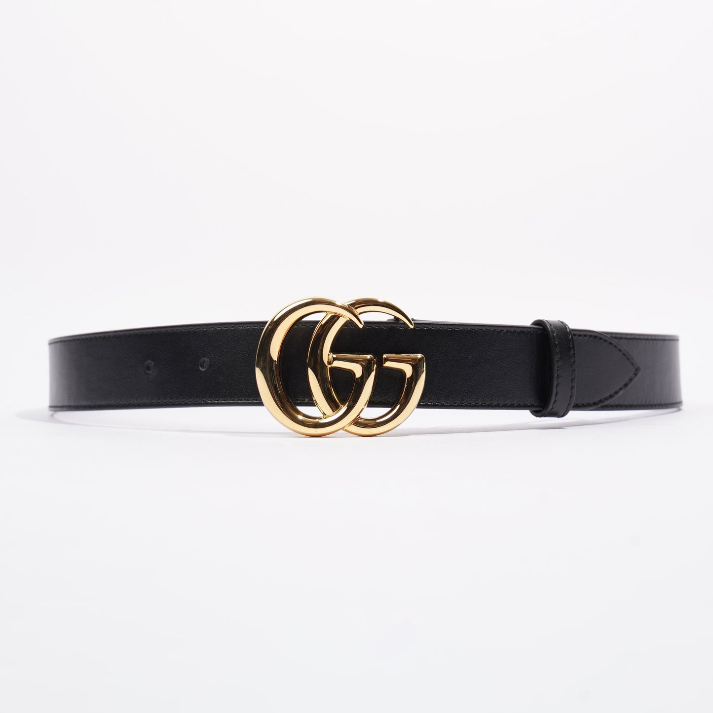 Gucci Marmont Belt Black Leather 75cm 30"