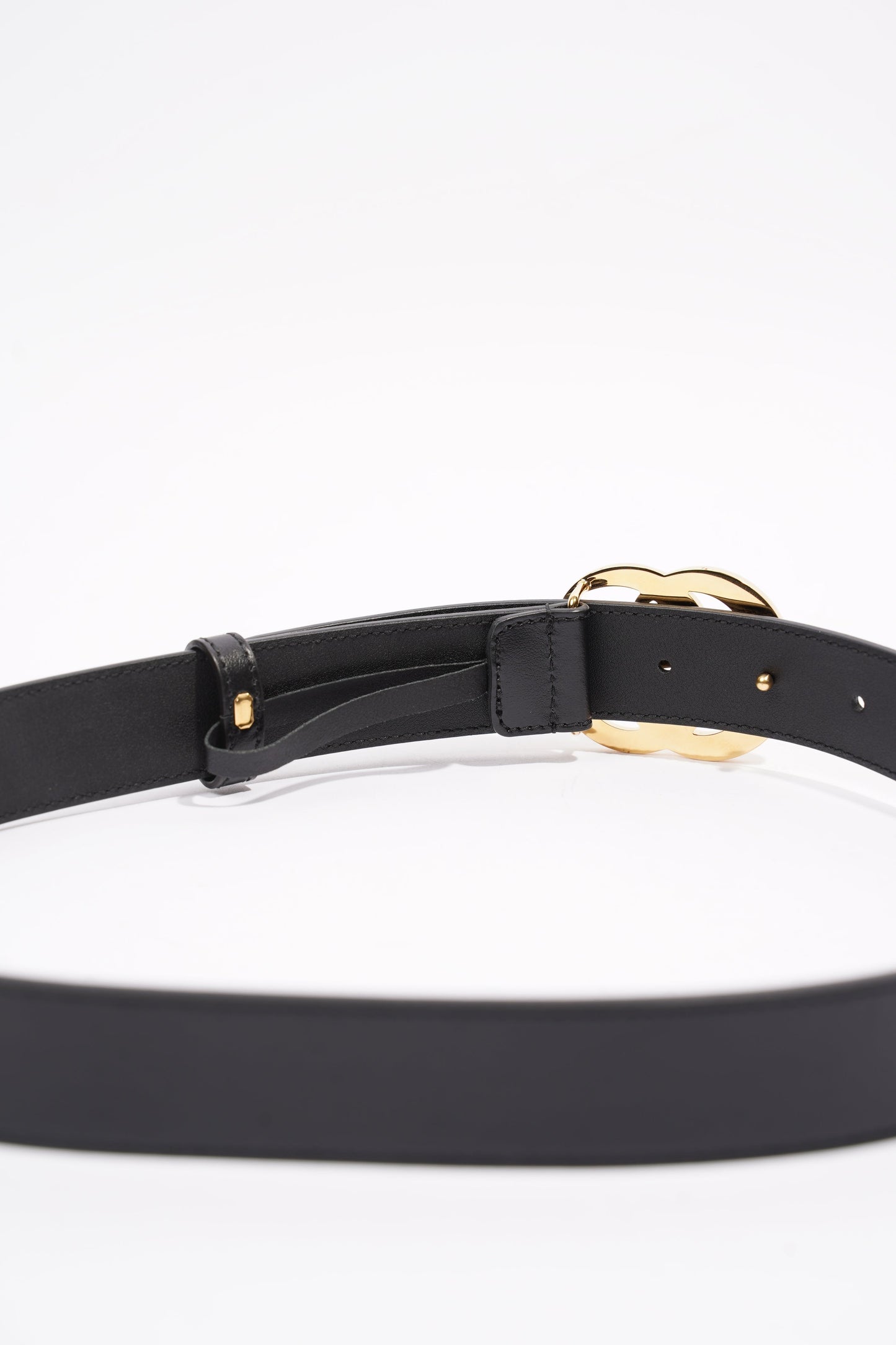 Gucci Marmont Belt Black Leather 75cm 30"