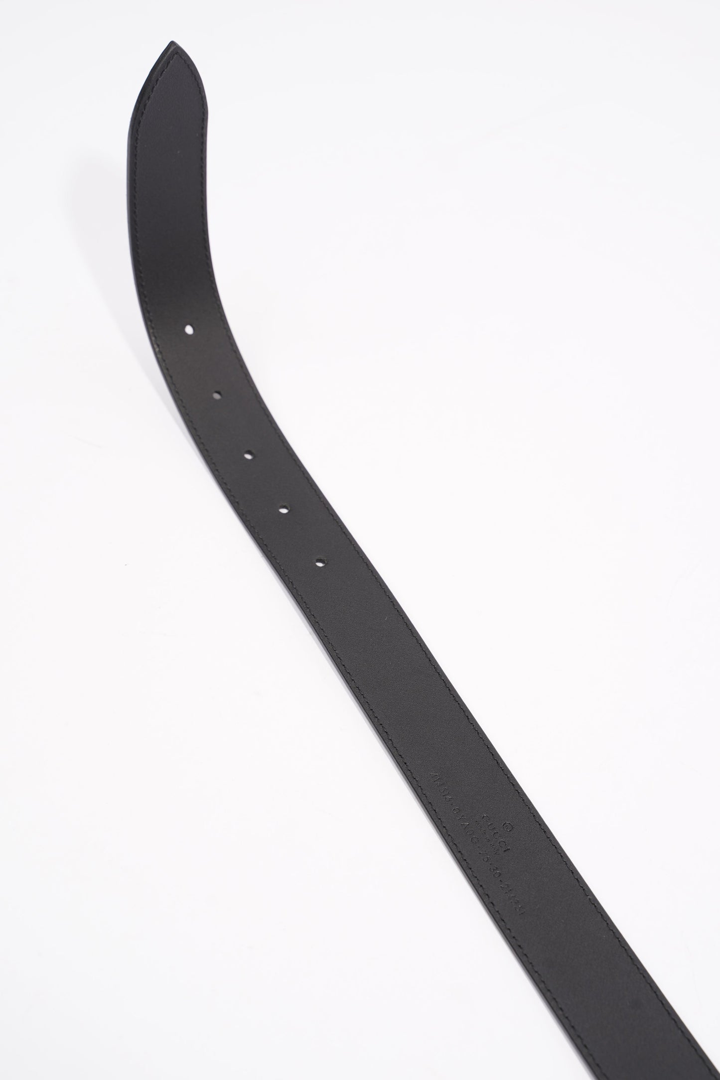 Gucci Marmont Belt Black Leather 75cm 30"