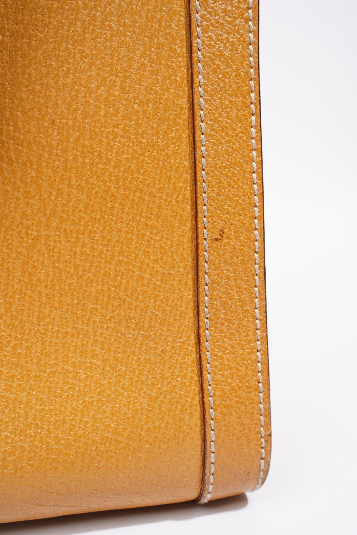 Gucci Diana Bamboo Strap Mustard Leather