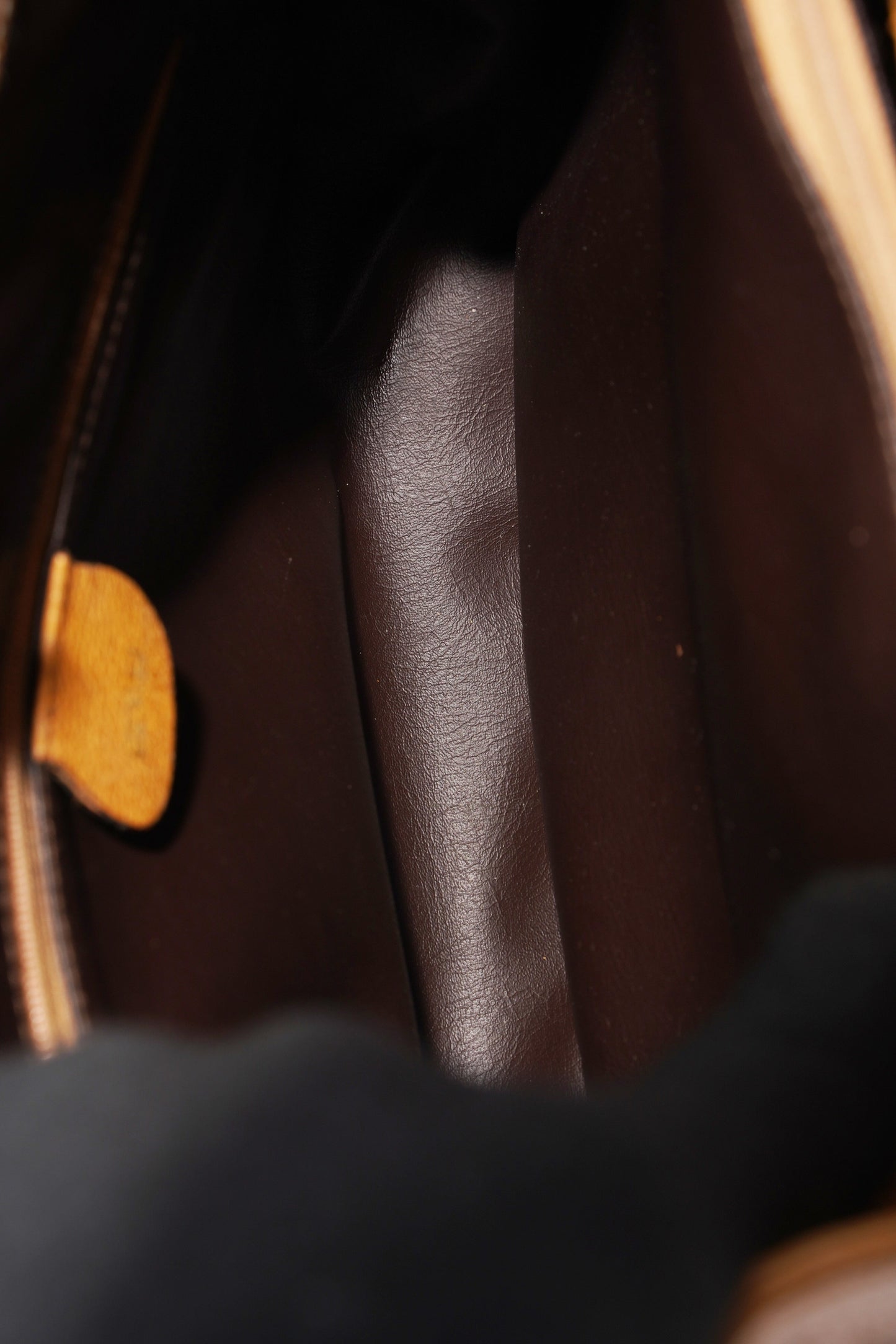Gucci Diana Bamboo Strap Mustard Leather