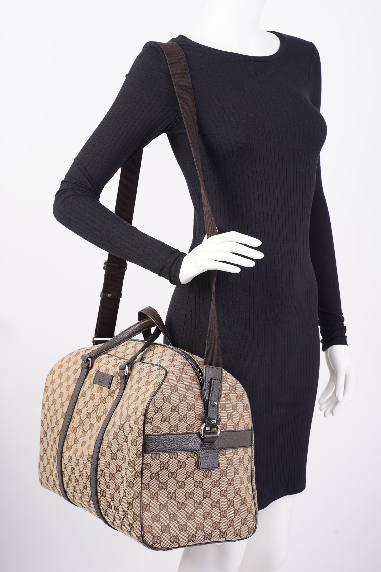 Gucci Carry On Duffle Bag Supreme Canvas