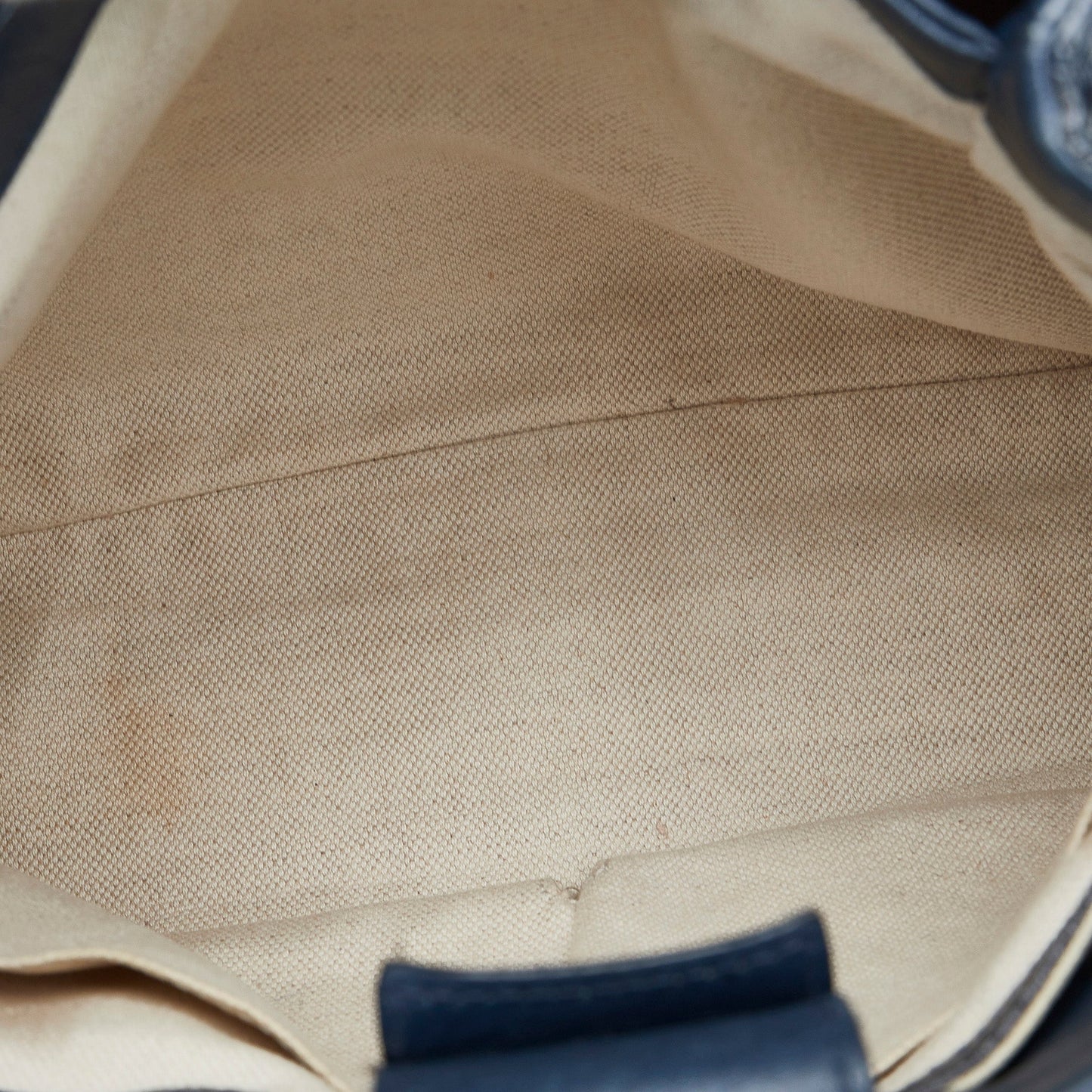 Gucci Bamboo Blue Leather