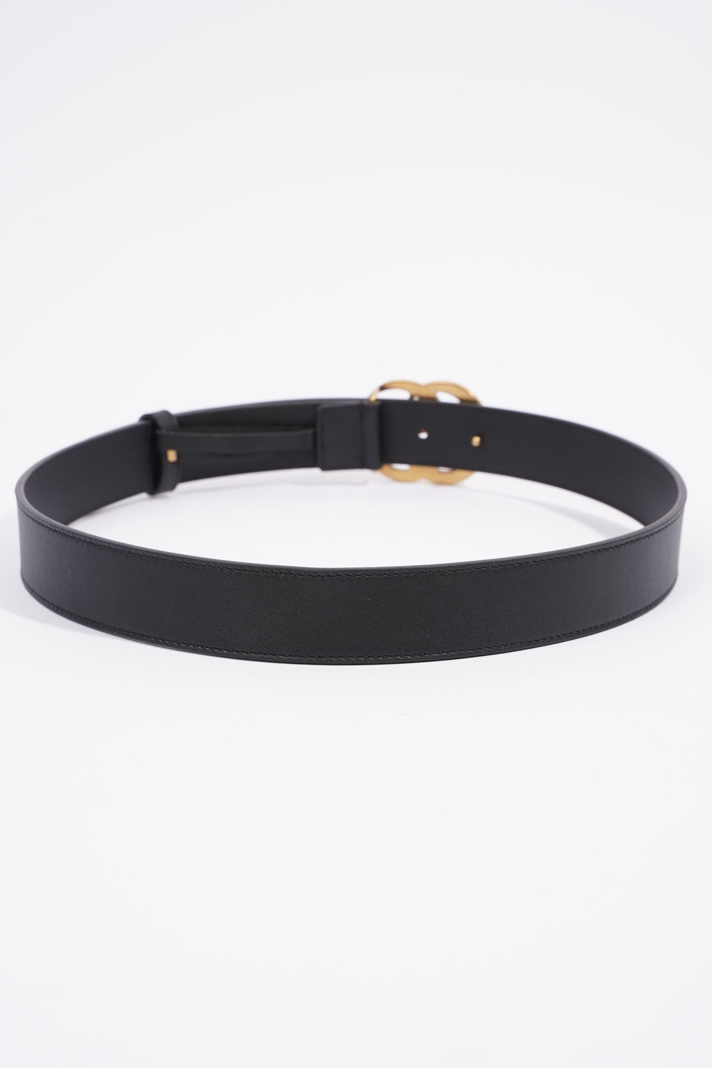 Gucci GG Marmont Belt Black Leather 80cm 32"