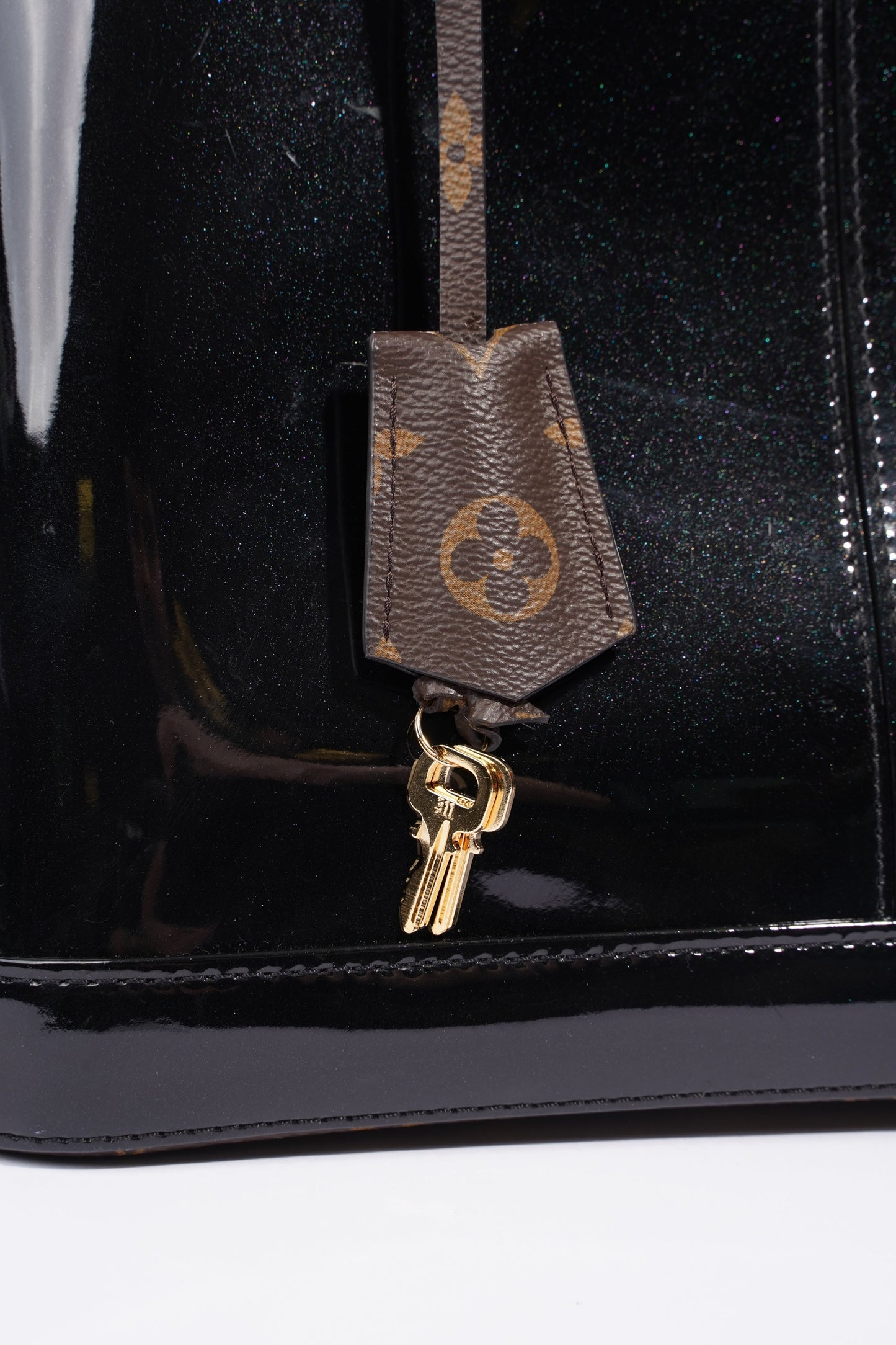 Louis Vuitton Alma Black Patent Leather PM