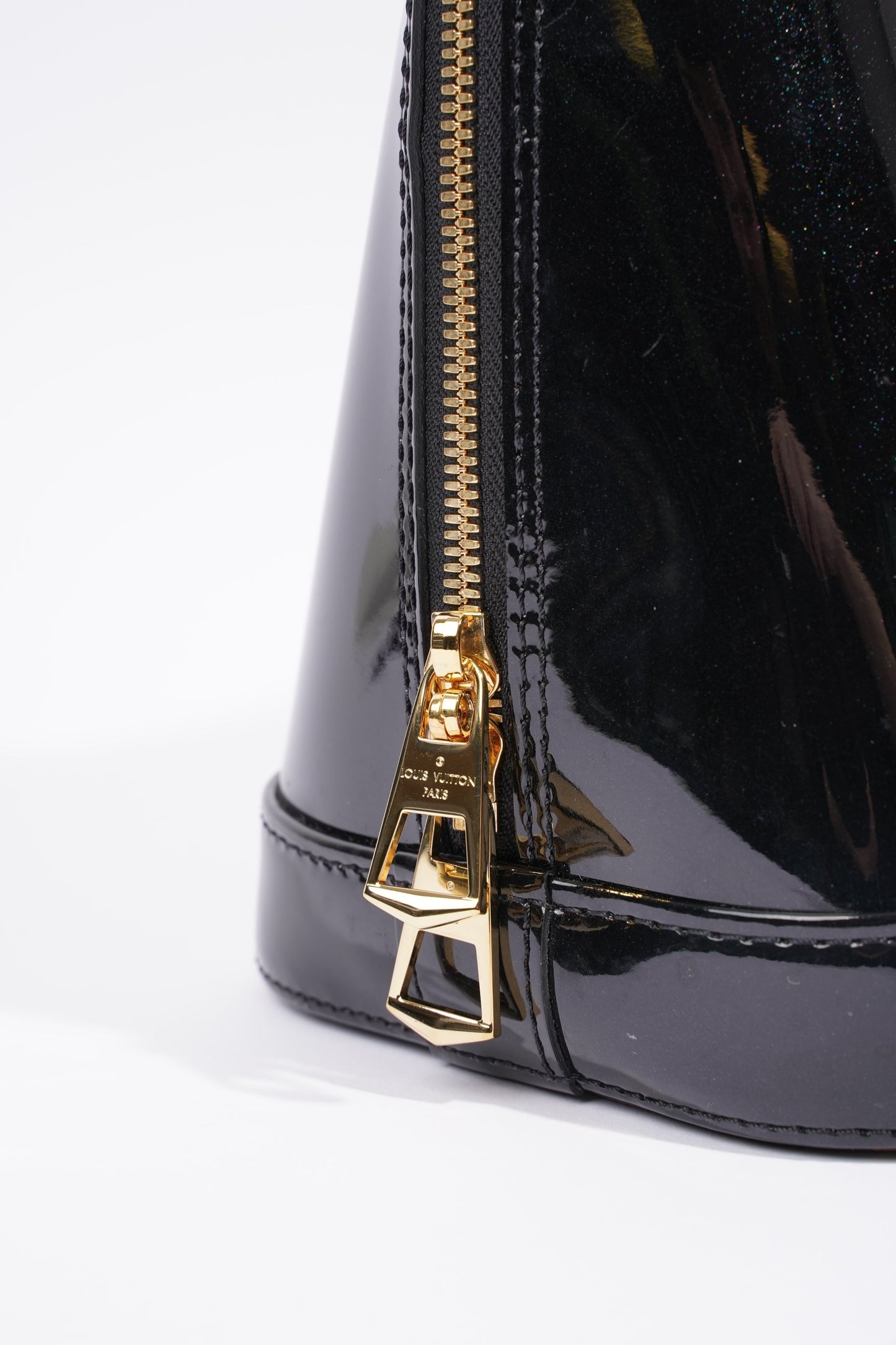 Louis Vuitton Alma Black Patent Leather PM