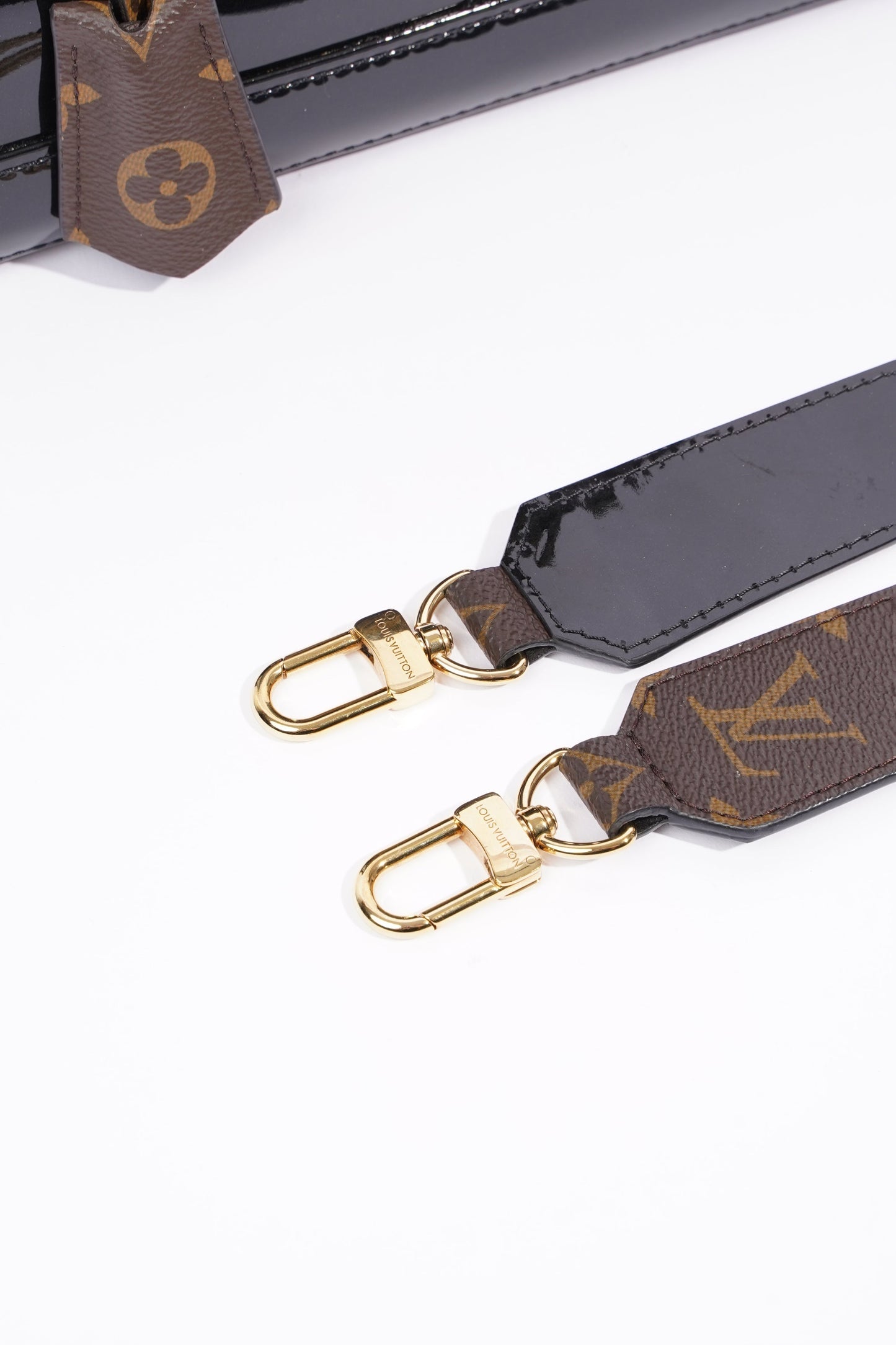 Louis Vuitton Alma Black Patent Leather PM