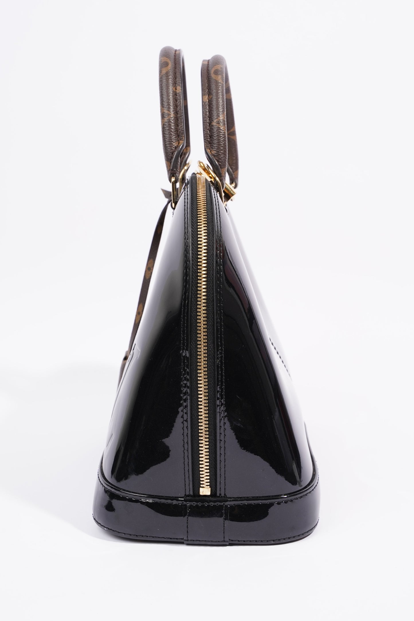 Louis Vuitton Alma Black Patent Leather PM