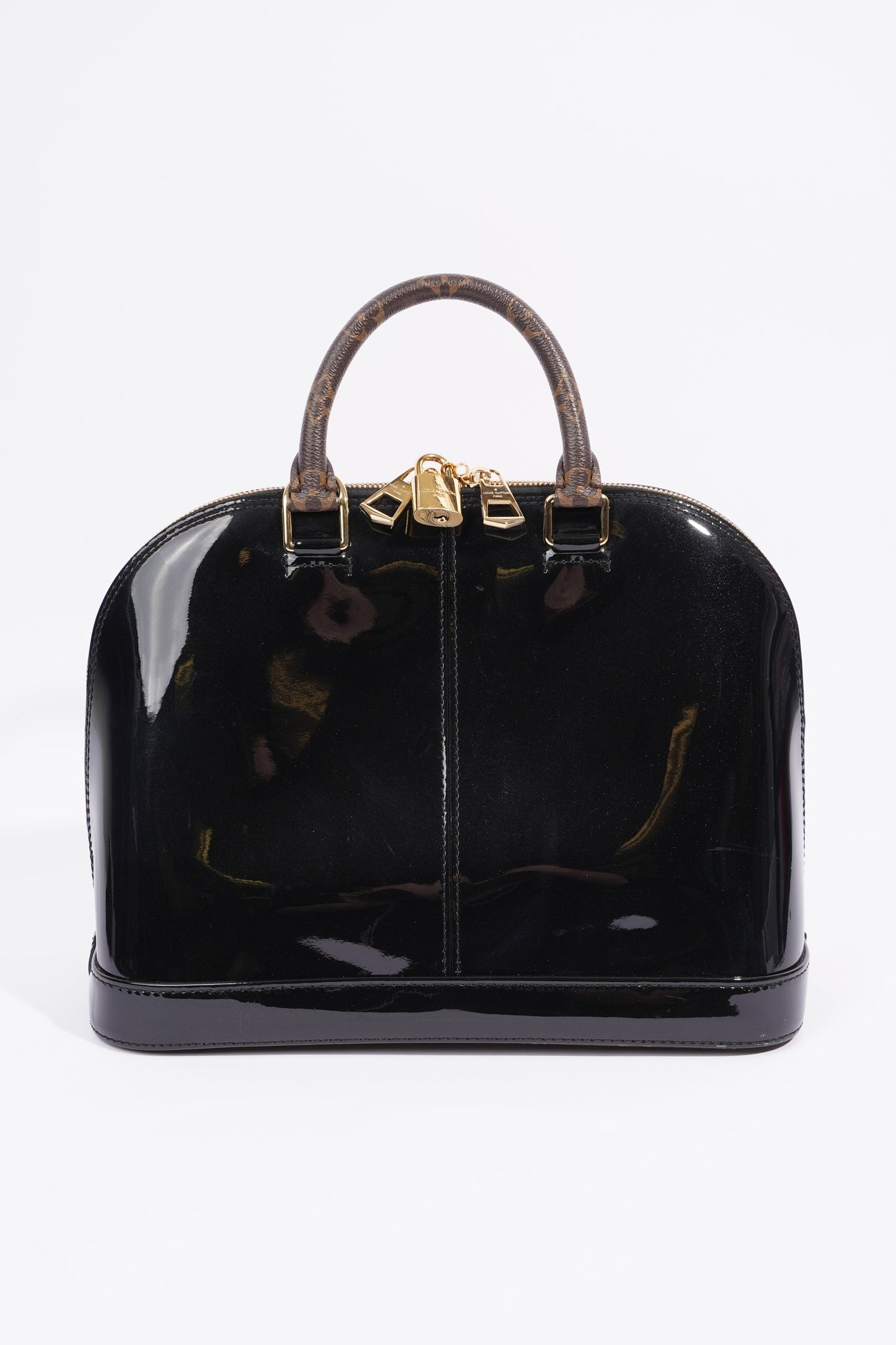 Louis Vuitton Alma Black Patent Leather PM
