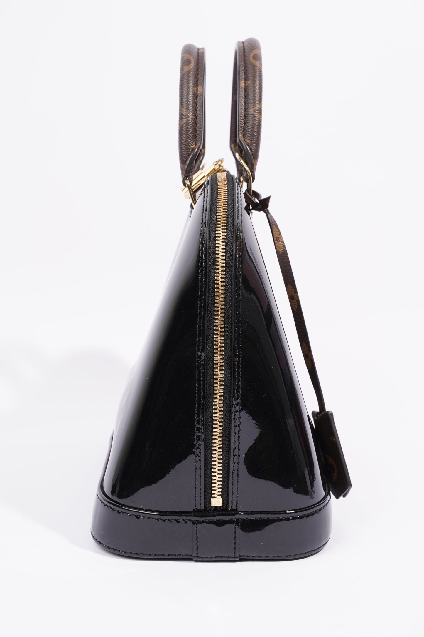 Louis Vuitton Alma Black Patent Leather PM