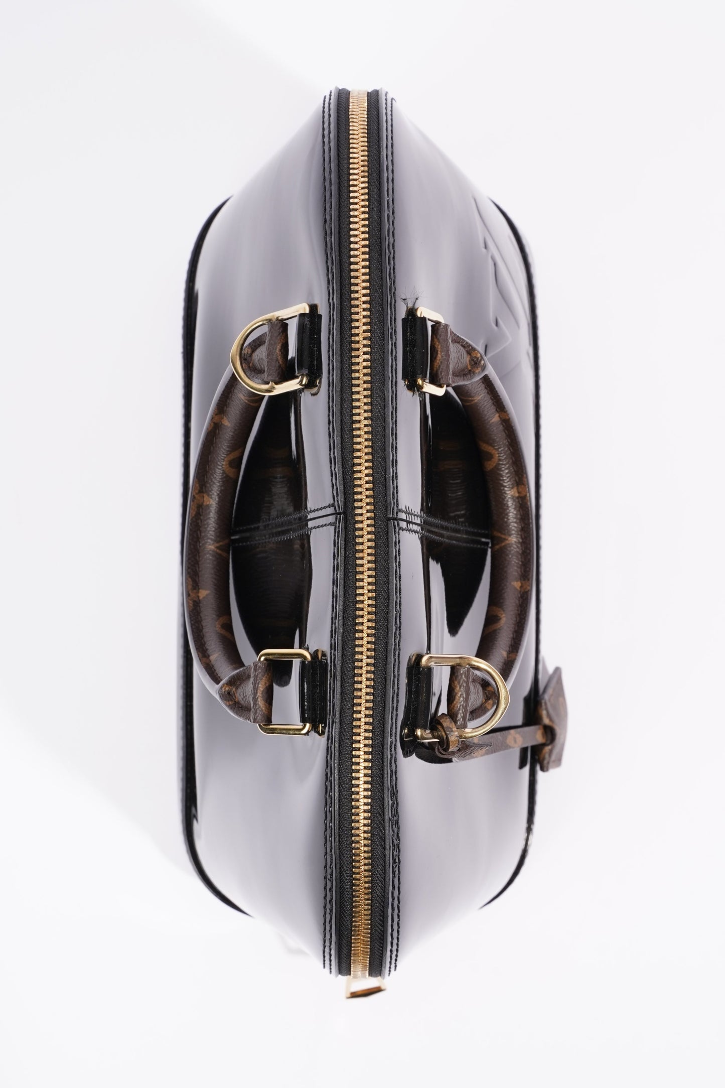 Louis Vuitton Alma Black Patent Leather PM