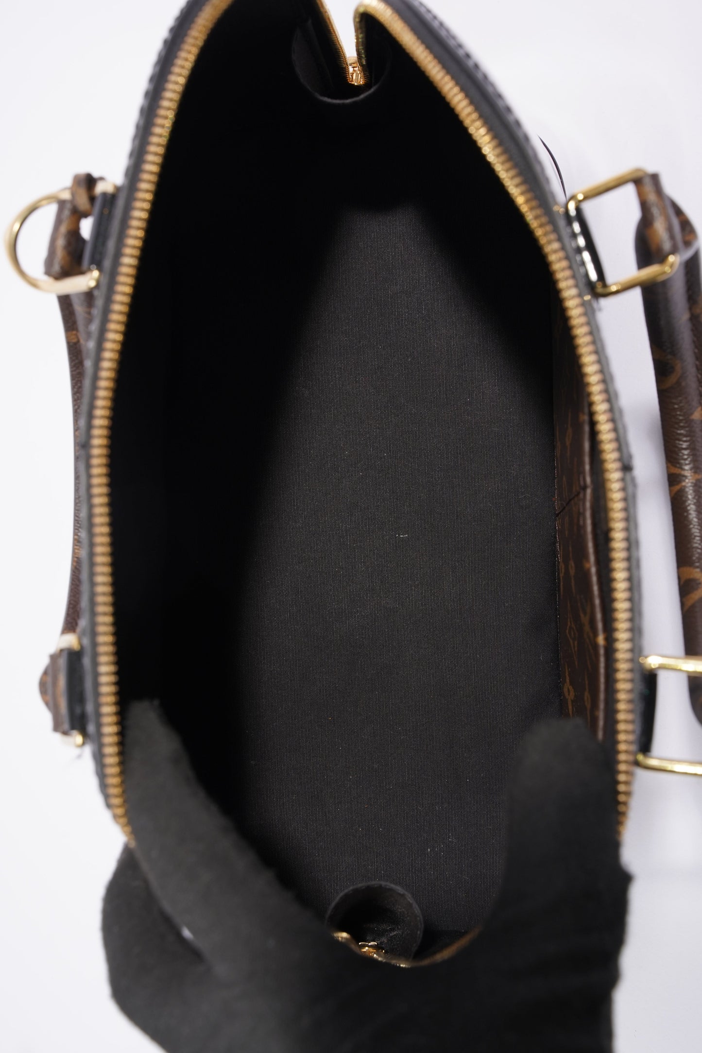 Louis Vuitton Alma Black Patent Leather PM