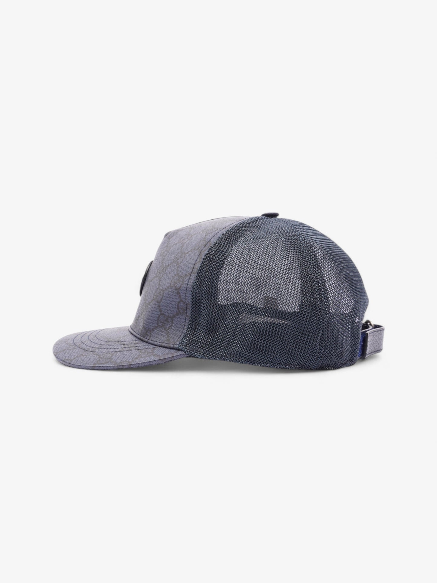 Gucci GG Baseball Cap GG Supreme / Navy Blue Cotton Large