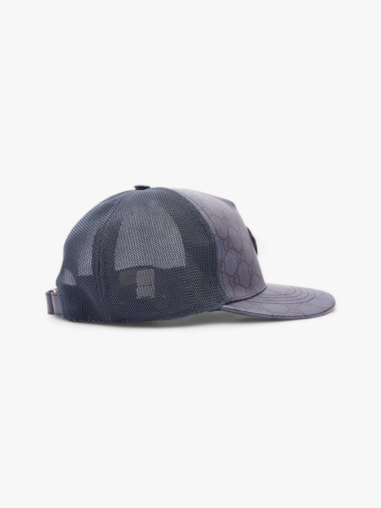 Gucci GG Baseball Cap GG Supreme / Navy Blue Cotton Large
