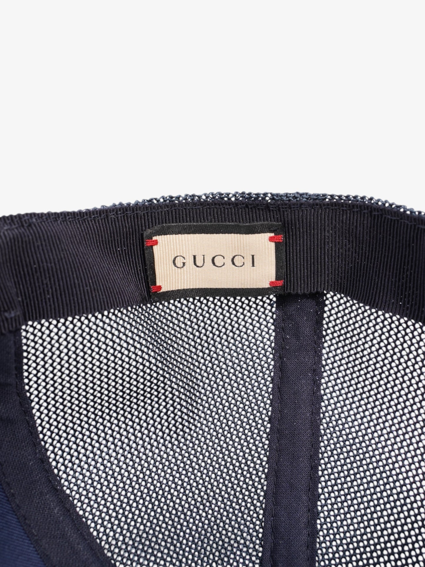 Gucci GG Baseball Cap GG Supreme / Navy Blue Cotton Large