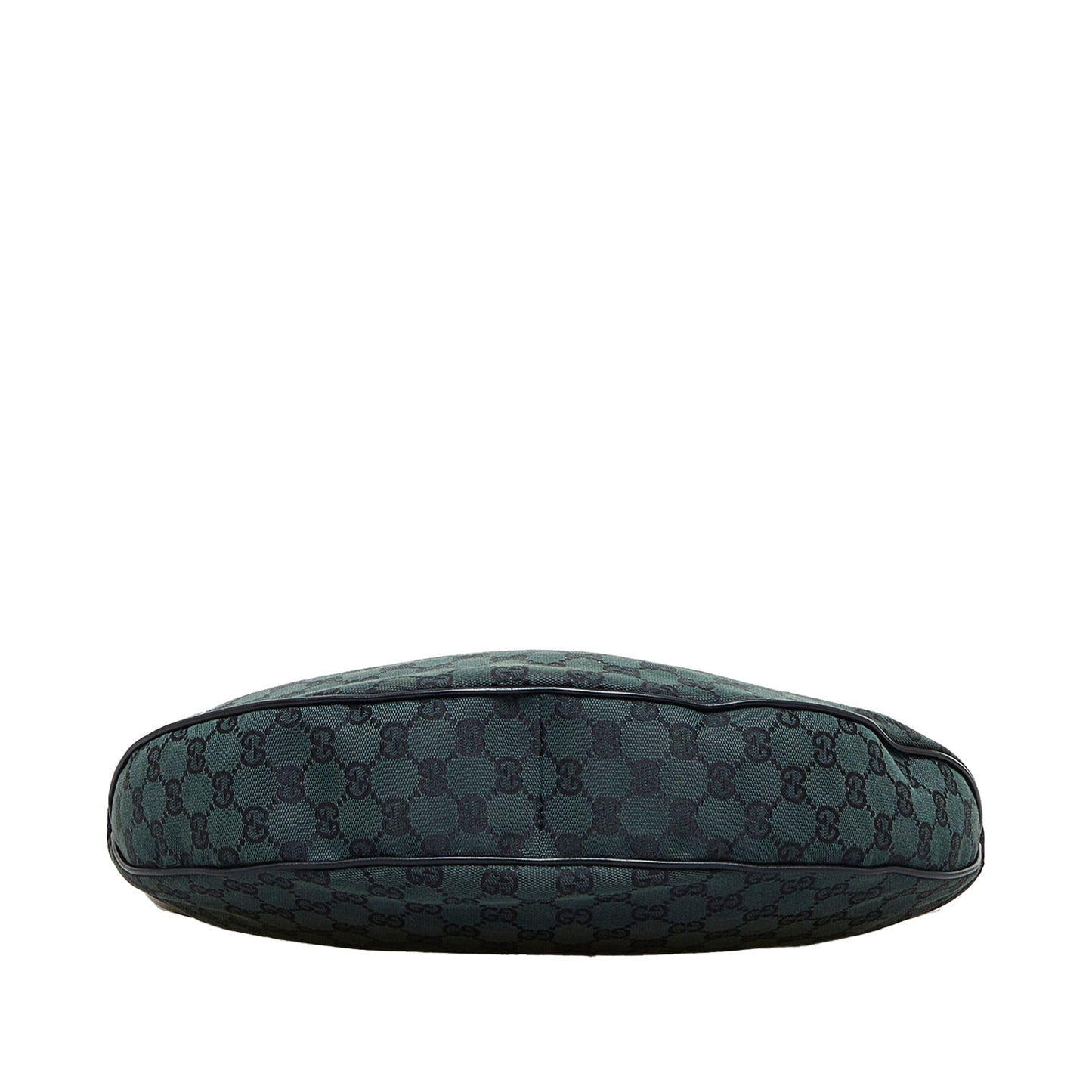 Gucci Half Moon Hobo Green GG Canvas