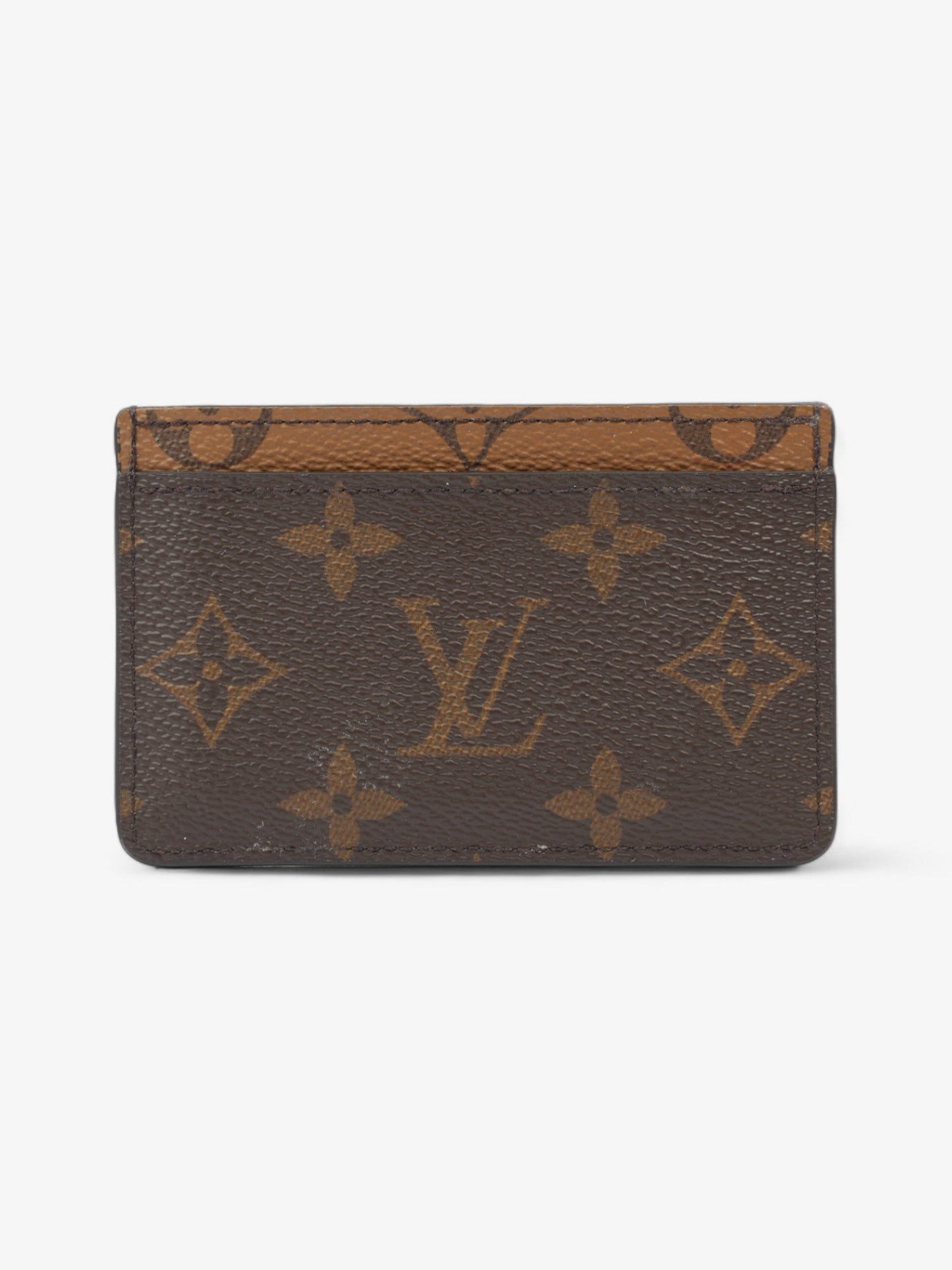Louis Vuitton Card Holder Reverse Monogram Coated Canvas