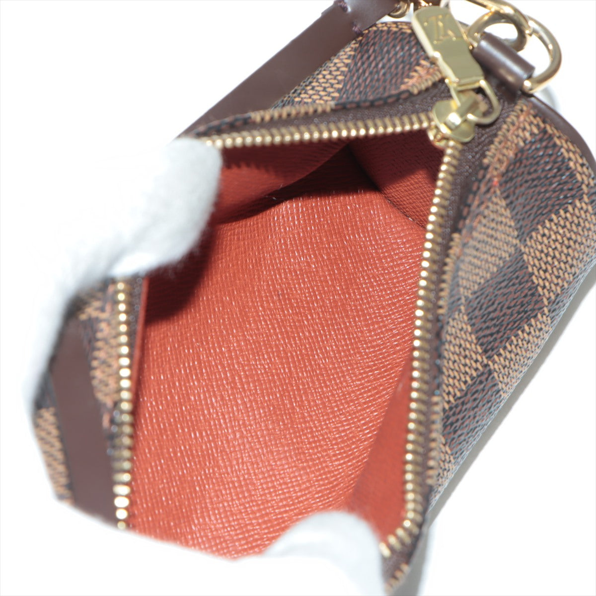 Louis Vuitton Damier Papillon 30 Shoulder Bag With Mini Bag