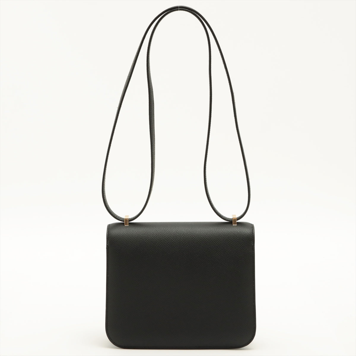 Hermes Constance 18 Mirror Epsom Black Stamp U (2022)