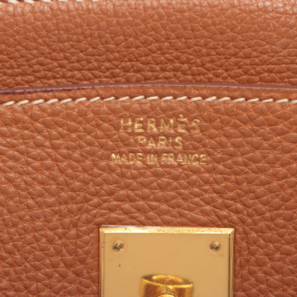 ITEM 13 - Hermes Birkin 35 Togo Gold Stamp E Square (2001)