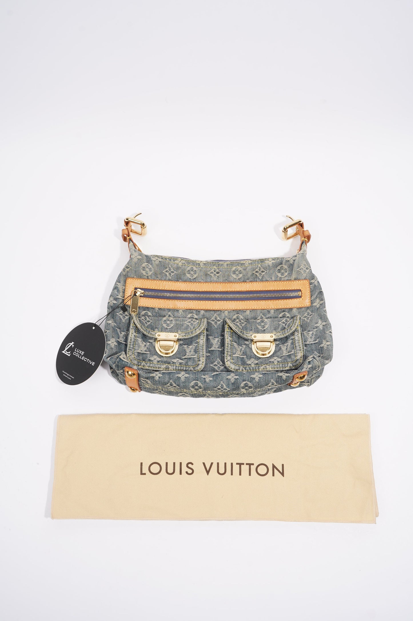 Louis Vuitton Baggy Blue Denim PM