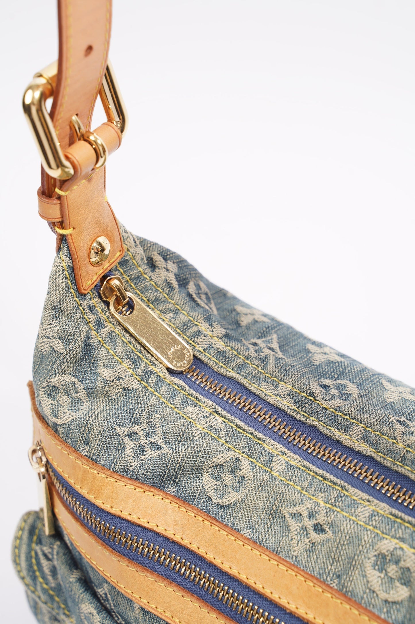 Louis Vuitton Baggy Blue Denim PM