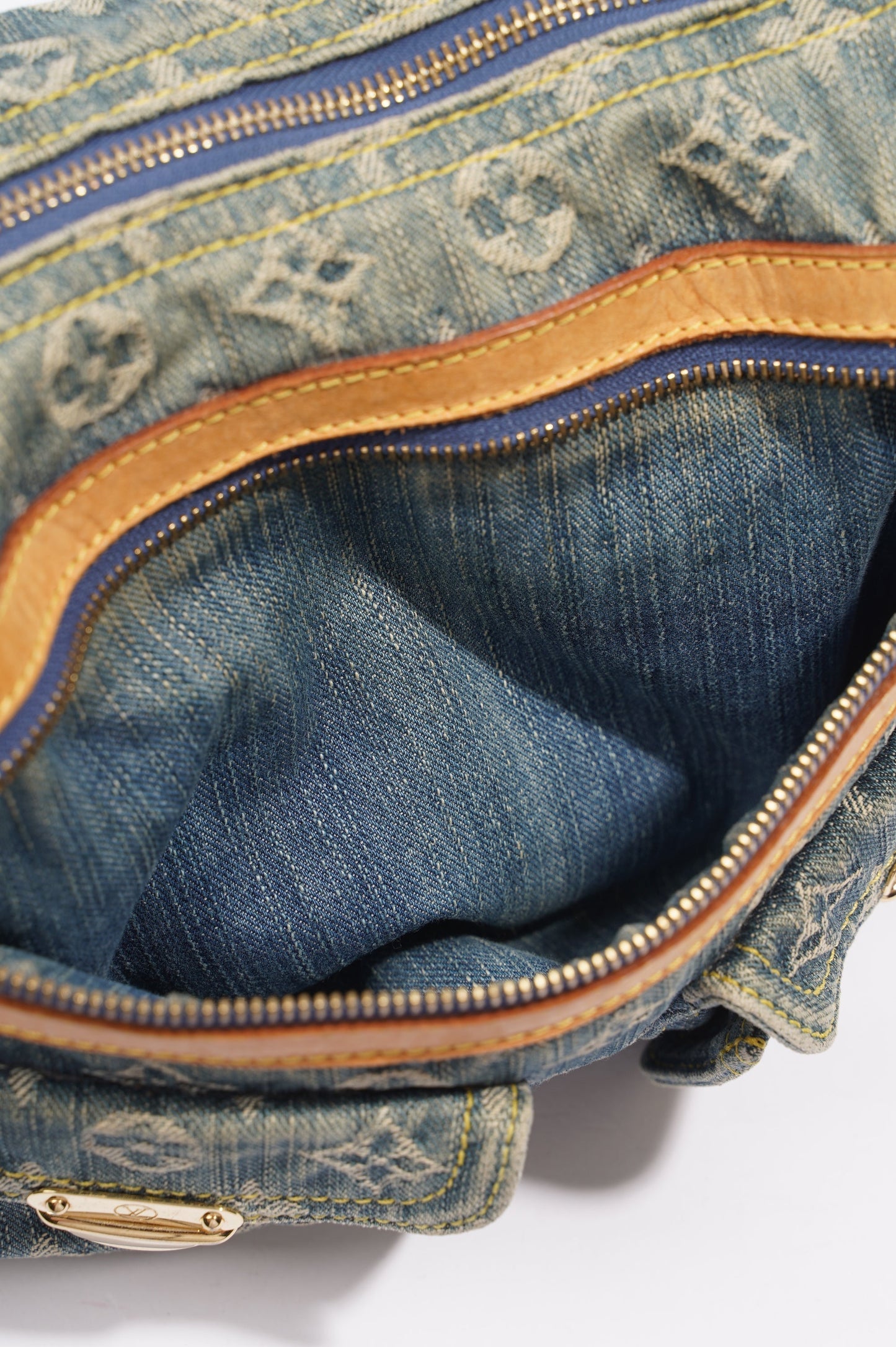 Louis Vuitton Baggy Blue Denim PM