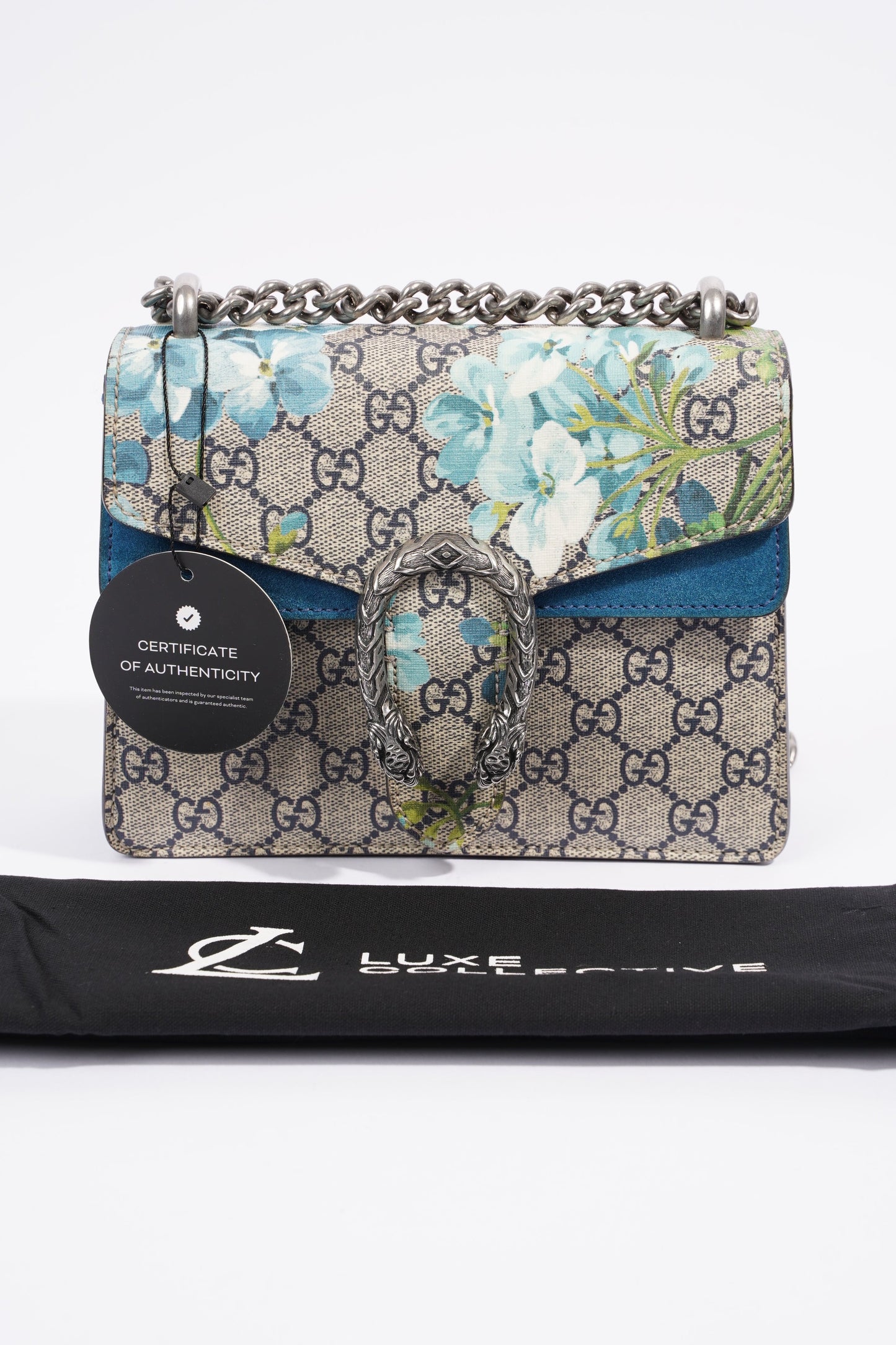 Gucci Dionysus Supreme Print / Bloom Coated Canvas Mini