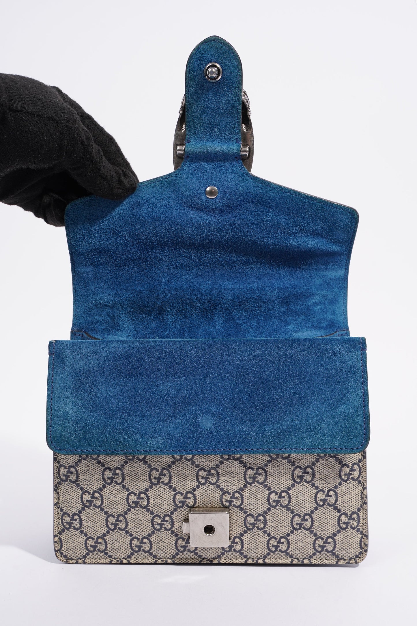 Gucci Dionysus Supreme Print / Bloom Coated Canvas Mini