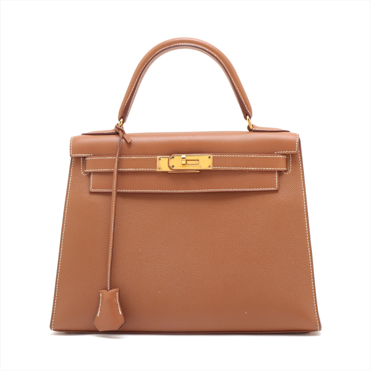 Hermes Kelly 28 Cushbell Gold - C Square Stamp