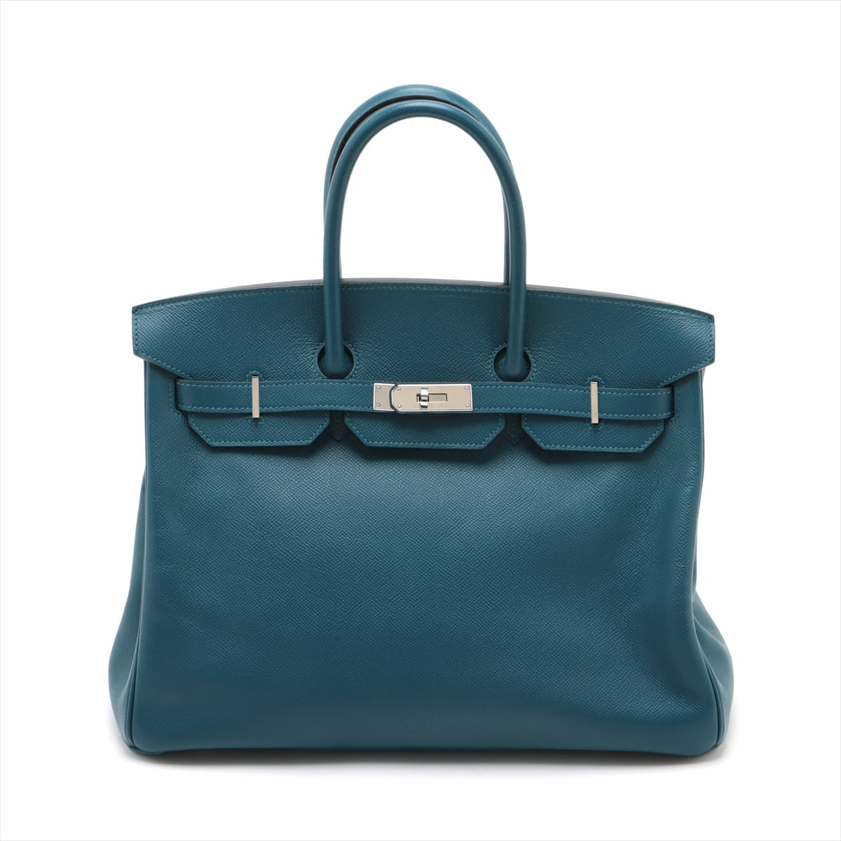 Hermes Birkin 35 Blue de Galice Epsom - Q Square