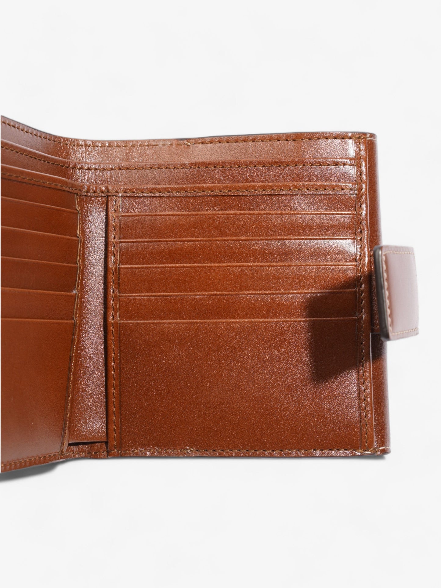 Gucci French Flap Wallet GG Supreme / Brown Canvas
