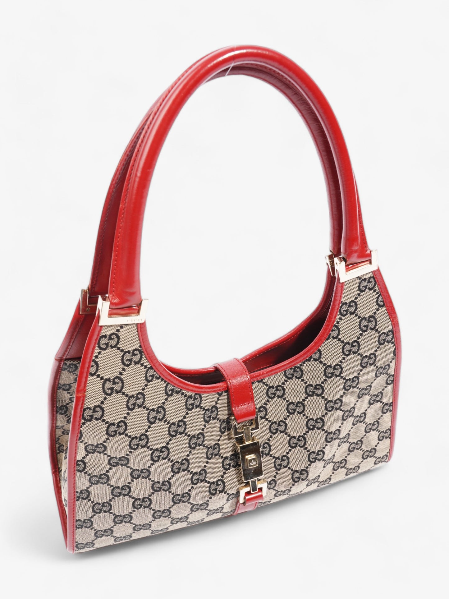 Gucci Jackie GG Supreme / Red Canvas