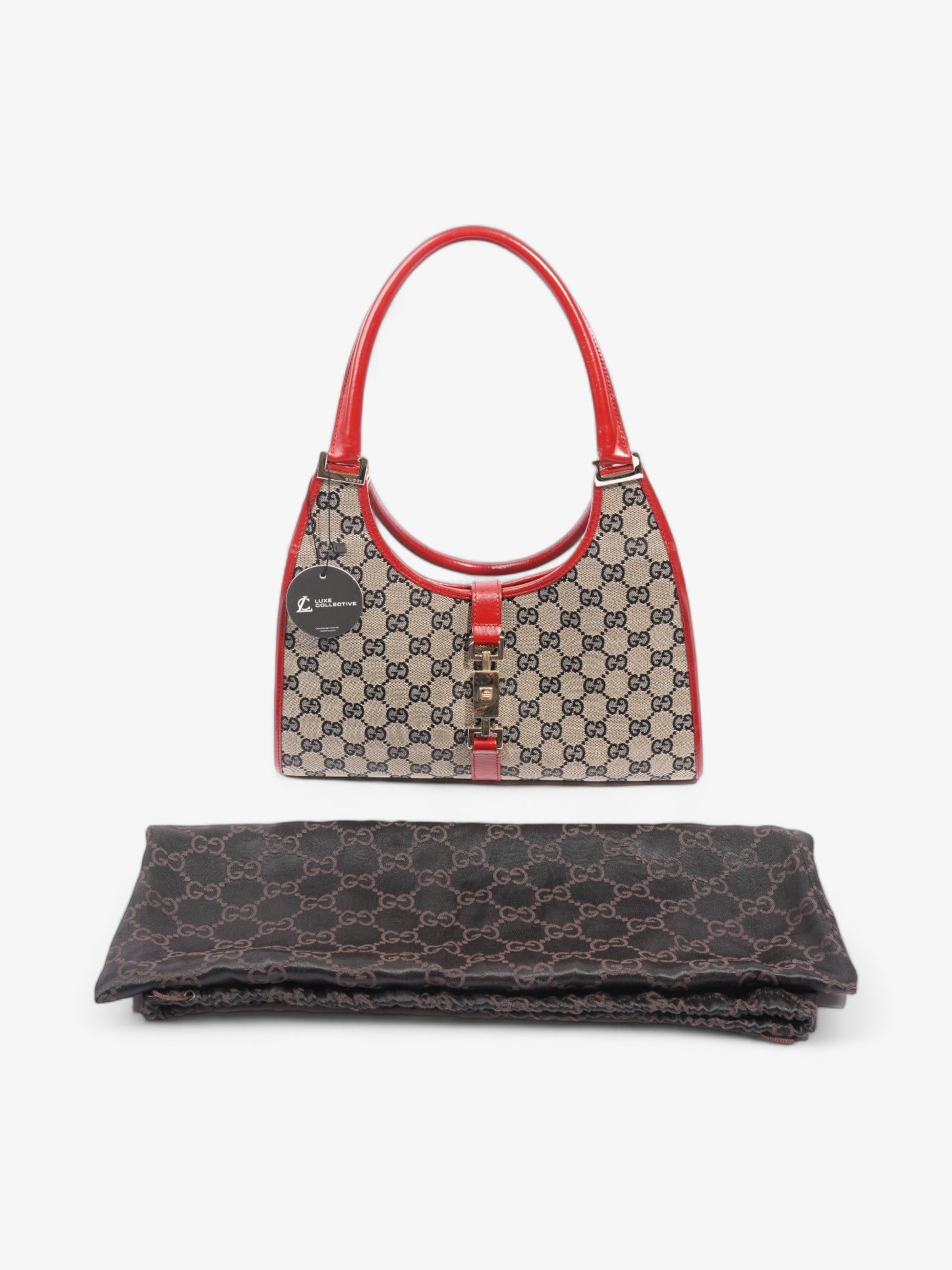 Gucci Jackie GG Supreme / Red Canvas