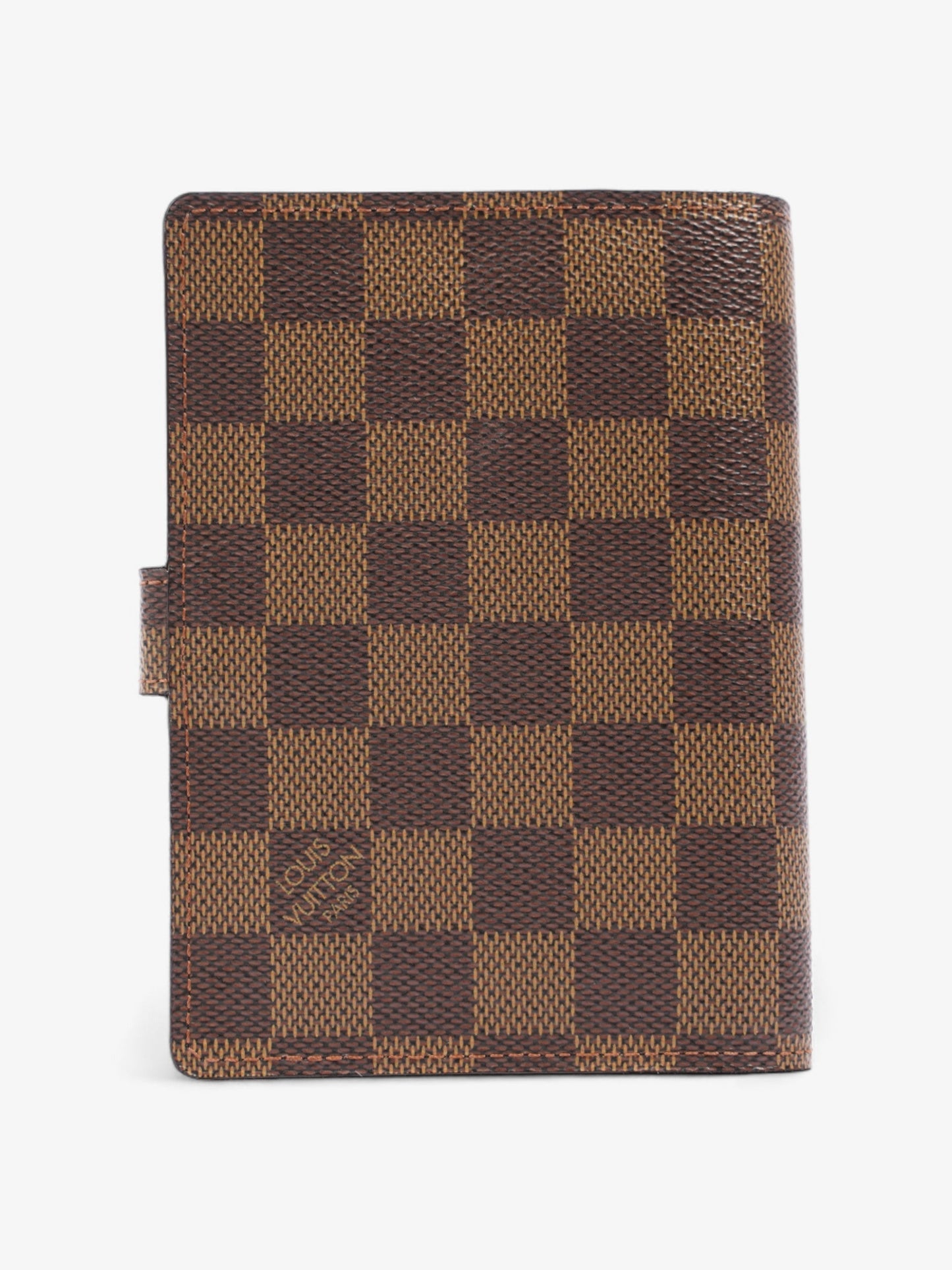 Louis Vuitton Agenda Cover Damier Ebene Coated Canvas