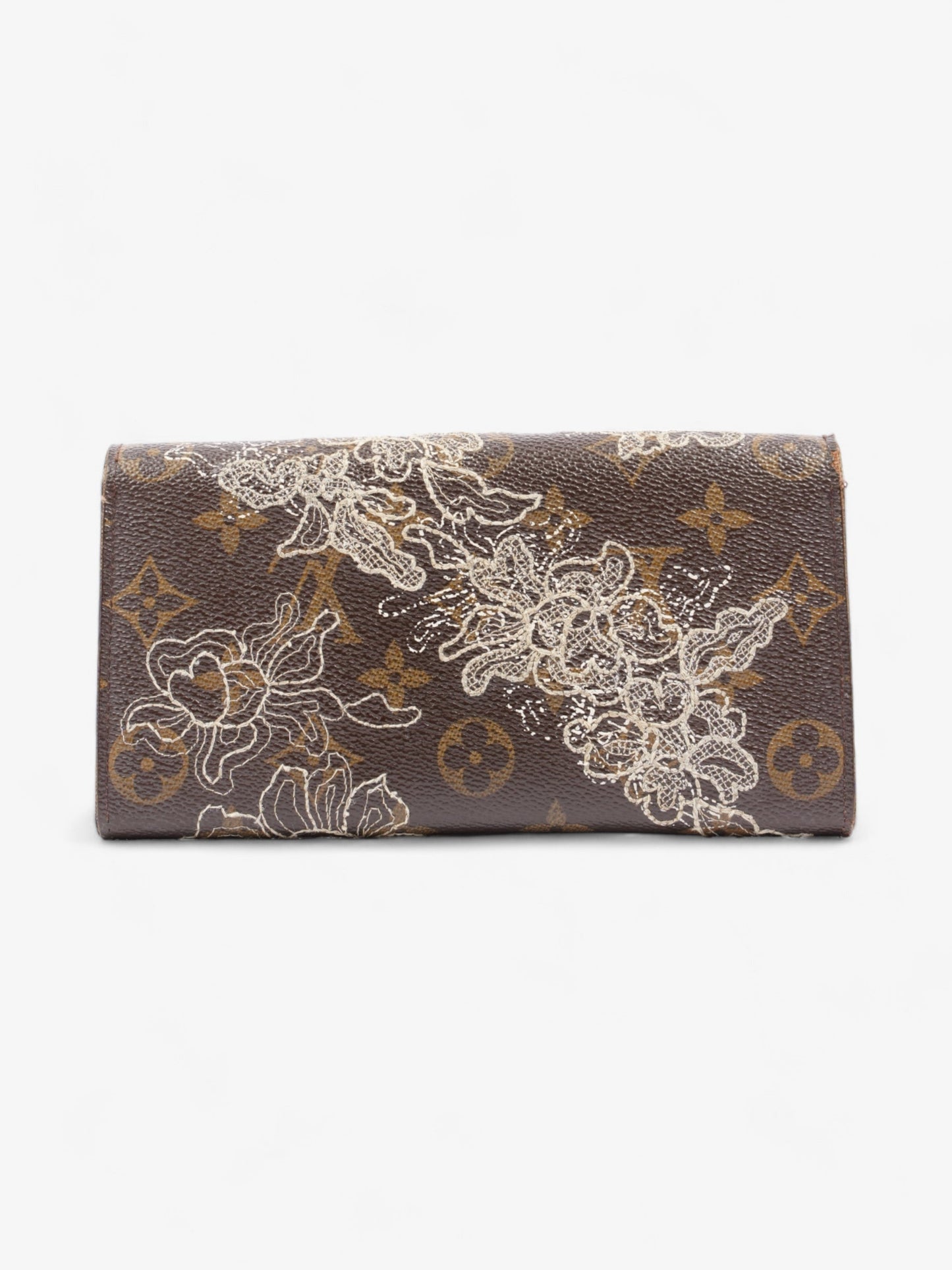 Louis Vuitton Dentelle Sarah Wallet Monogram Coated Canvas