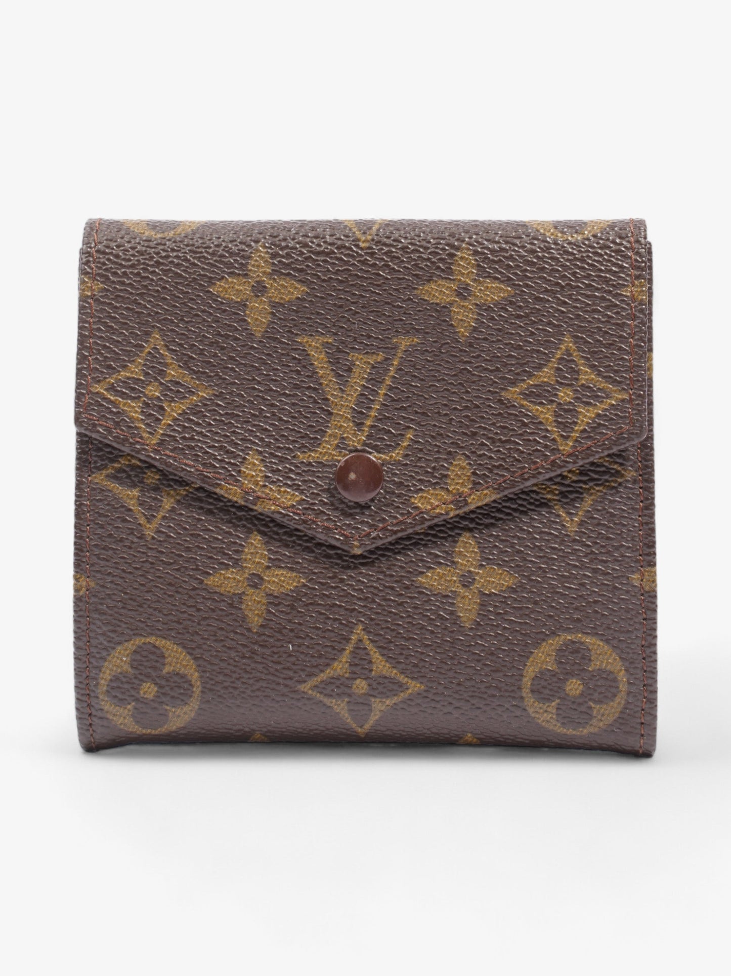 Louis Vuitton Elise Bifold Wallet Monogram Coated Canvas
