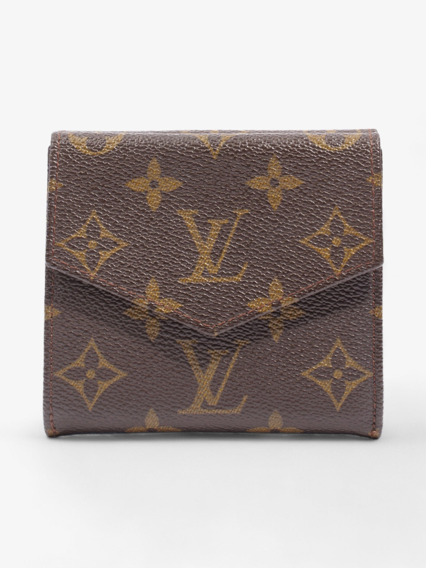 Louis Vuitton Elise Bifold Wallet Monogram Coated Canvas