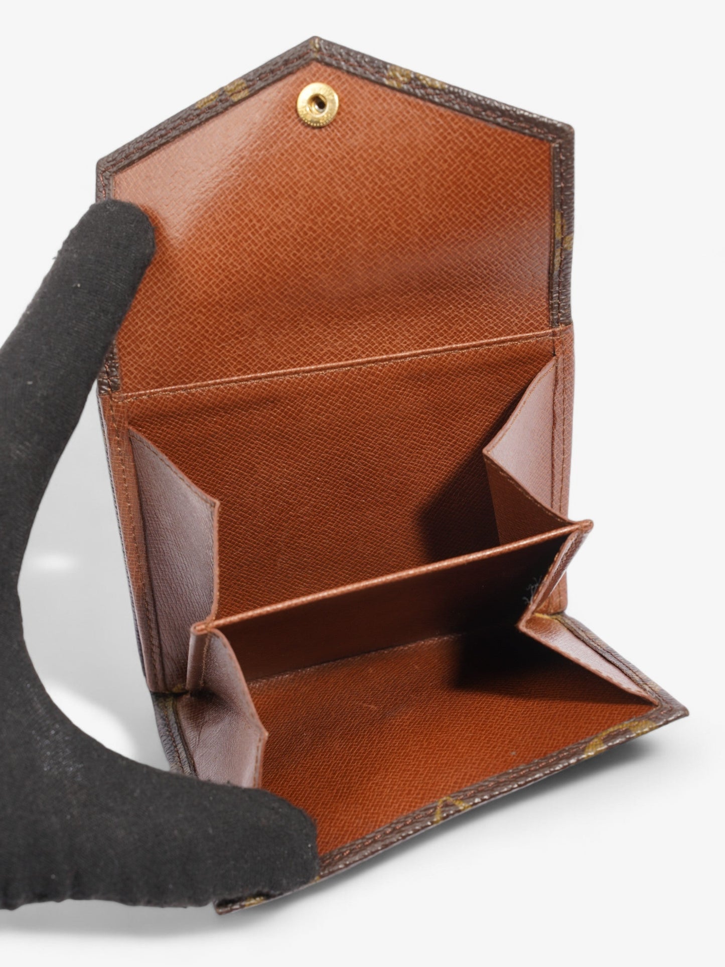 Louis Vuitton Elise Bifold Wallet Monogram Coated Canvas