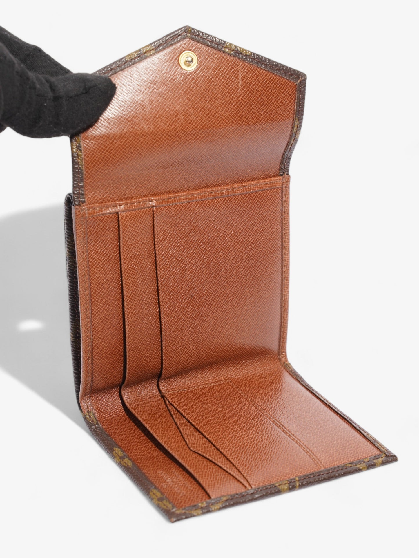 Louis Vuitton Elise Bifold Wallet Monogram Coated Canvas