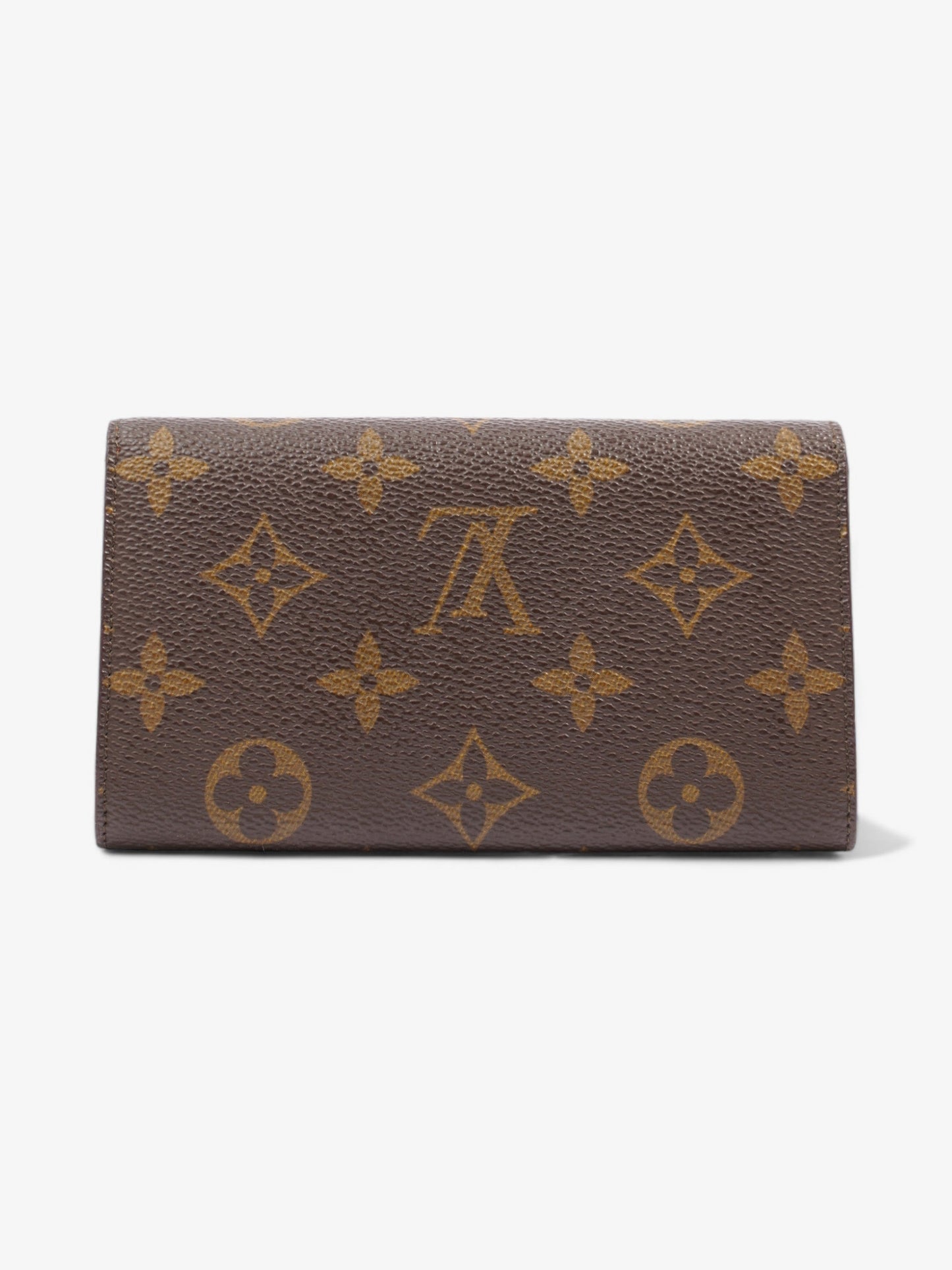 Louis Vuitton Compact Wallet Monogram Coated Canvas