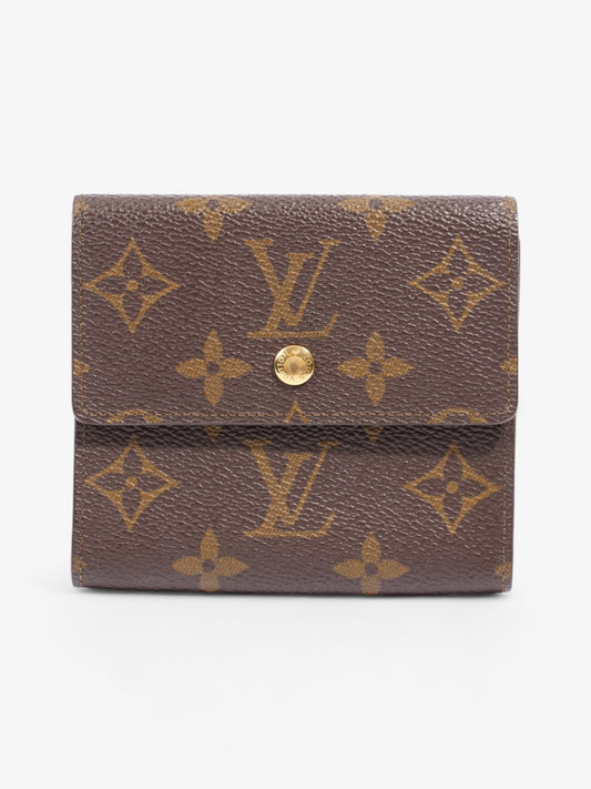 Louis Vuitton Compact Wallet Monogram Coated Canvas