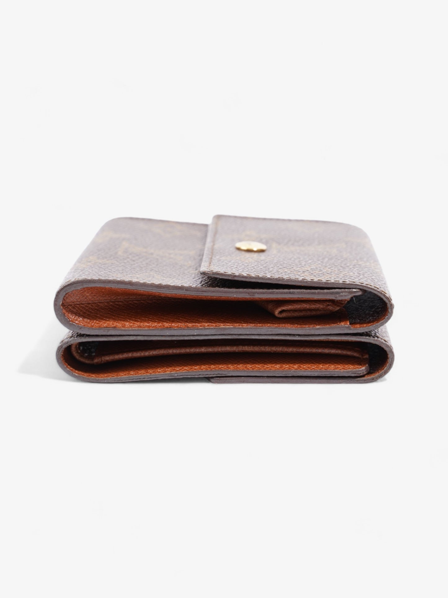 Louis Vuitton Compact Wallet Monogram Coated Canvas
