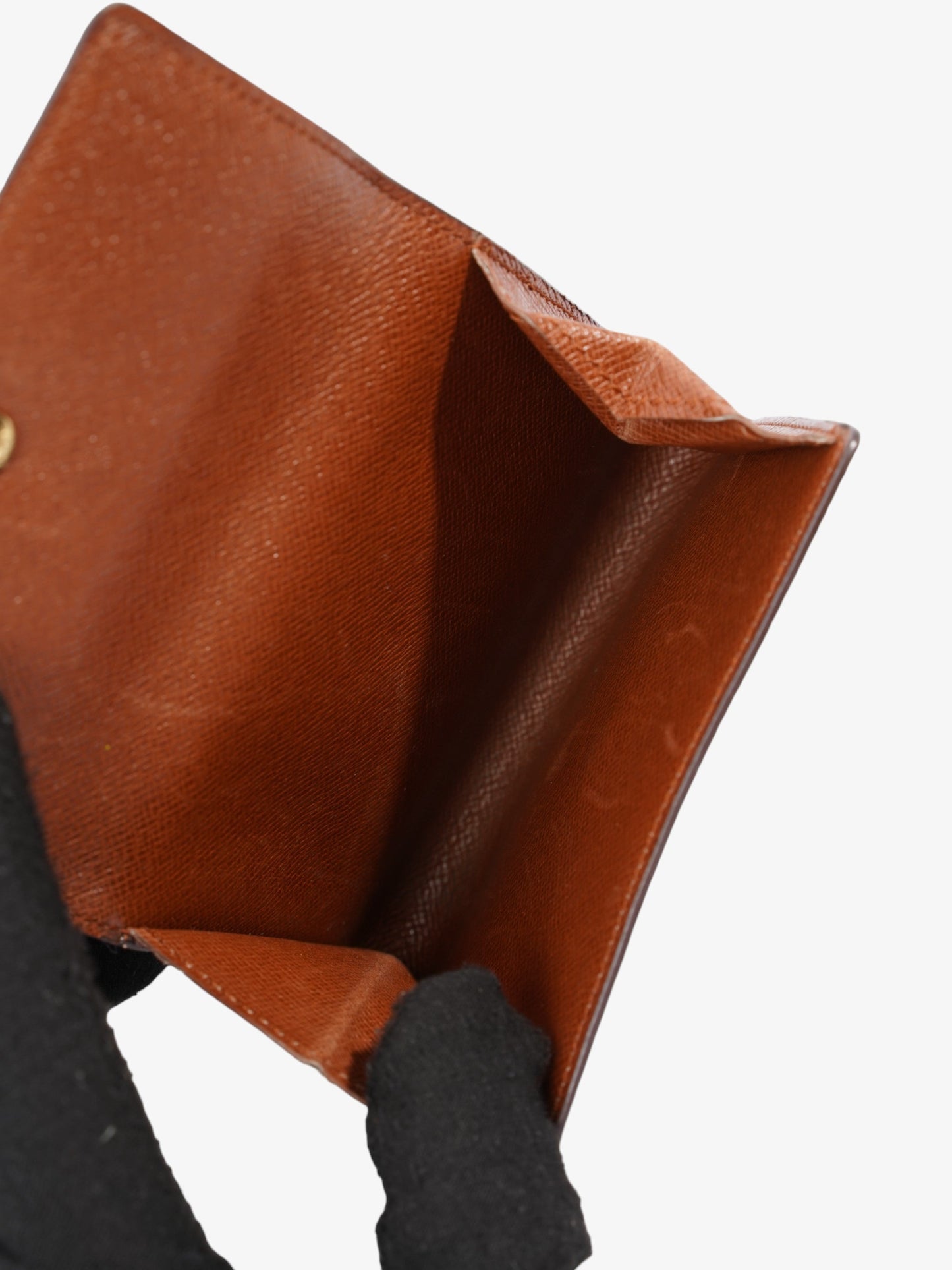 Louis Vuitton Compact Wallet Monogram Coated Canvas
